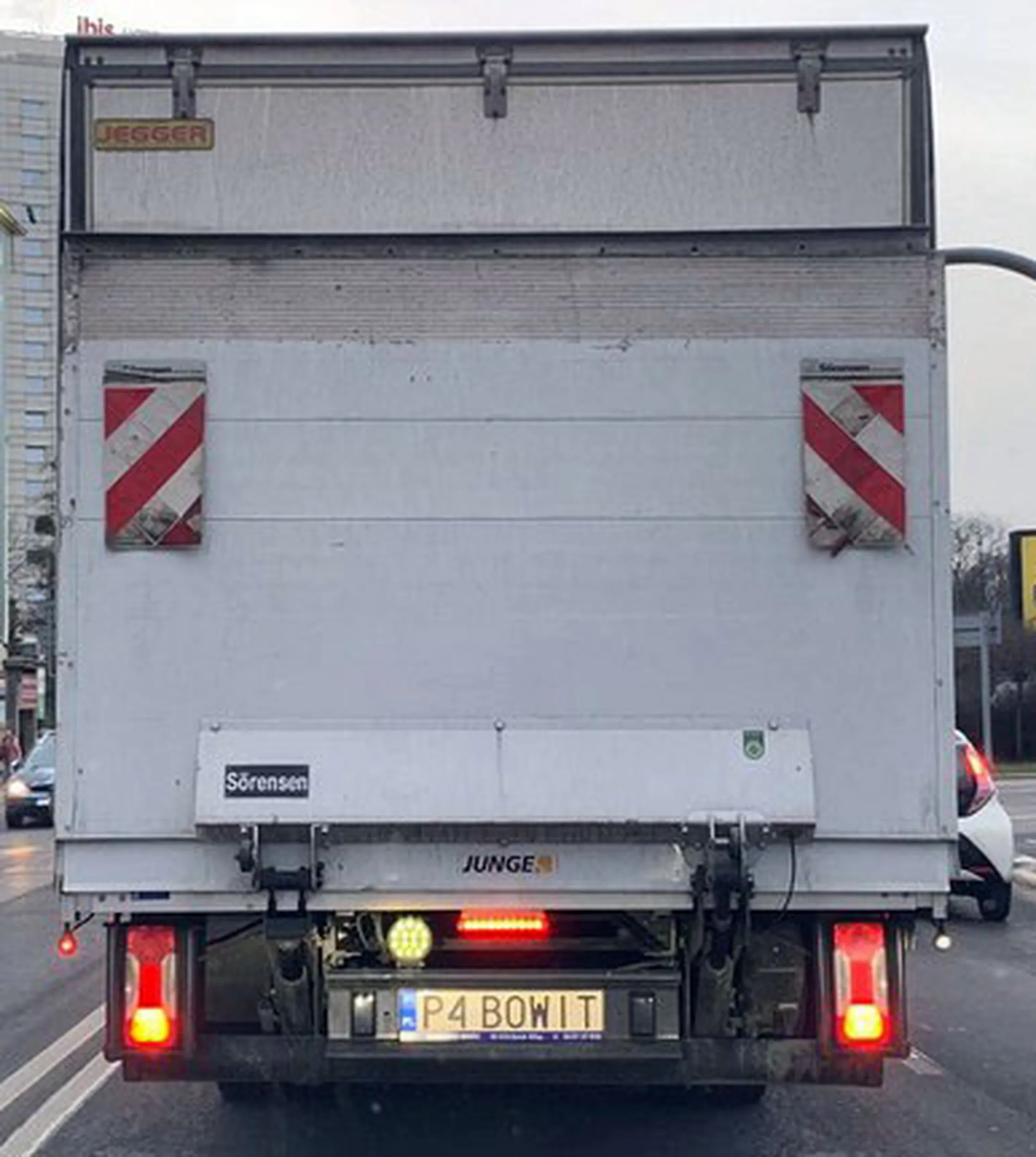 Fajny numer, blacha P4 BOWIT