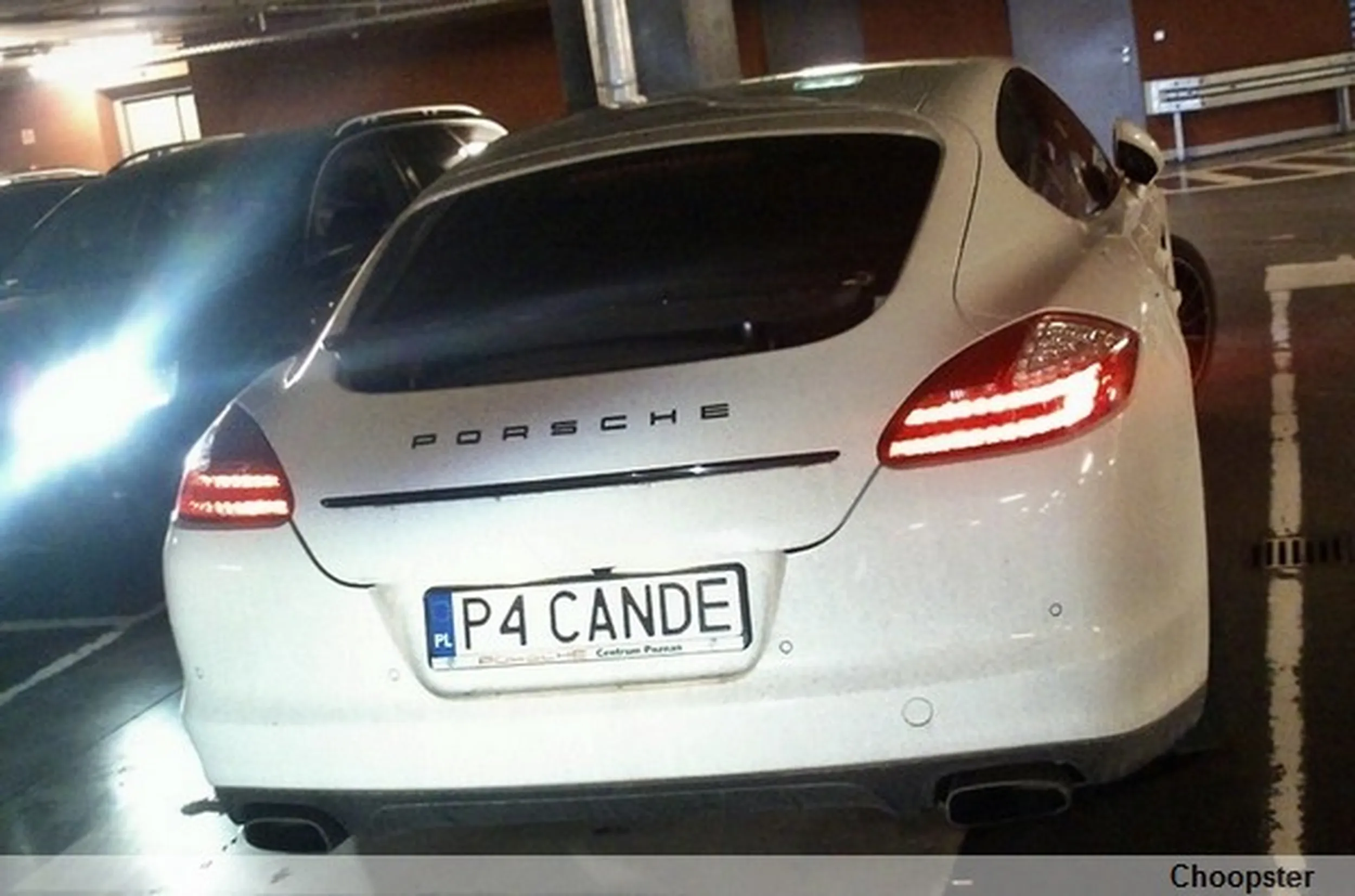 Fajny numer, blacha P4 CANDE