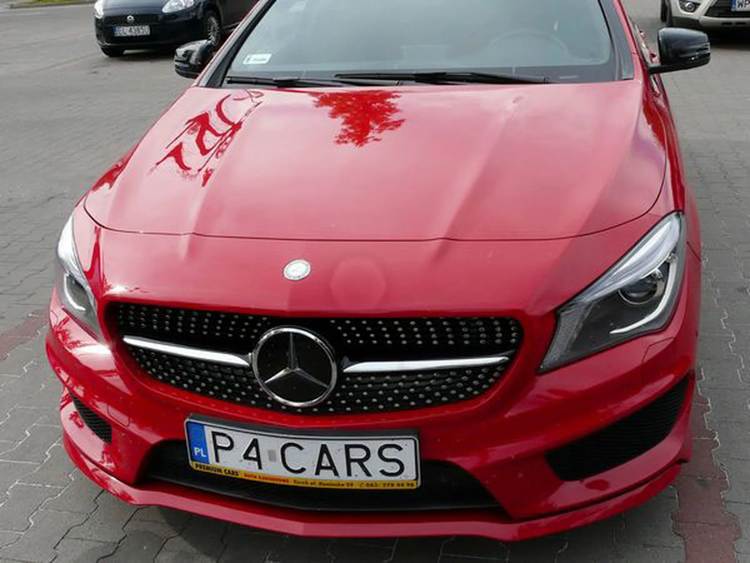 Fajny numer, blacha P4 CARS