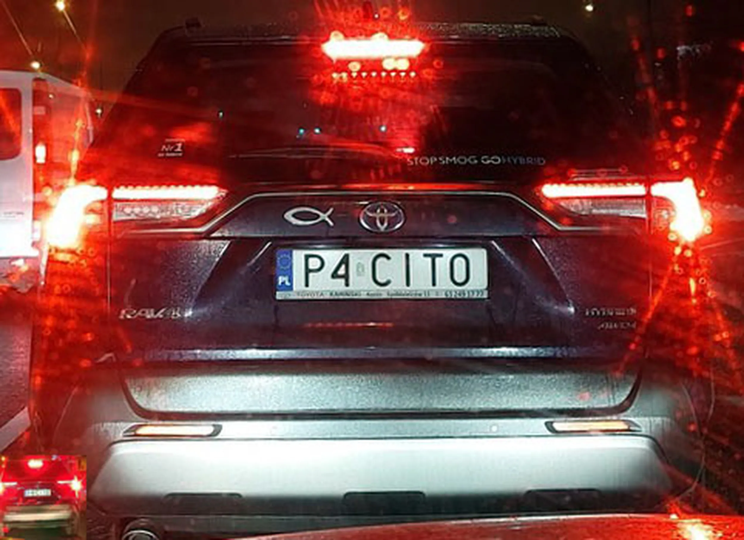 Fajny numer, blacha P4 CITO