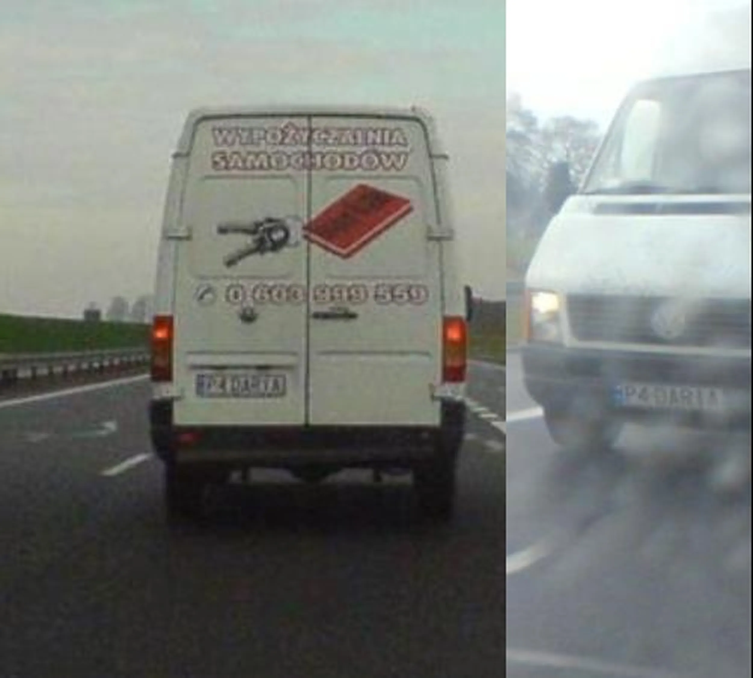 Fajny numer, blacha P4 DARIA