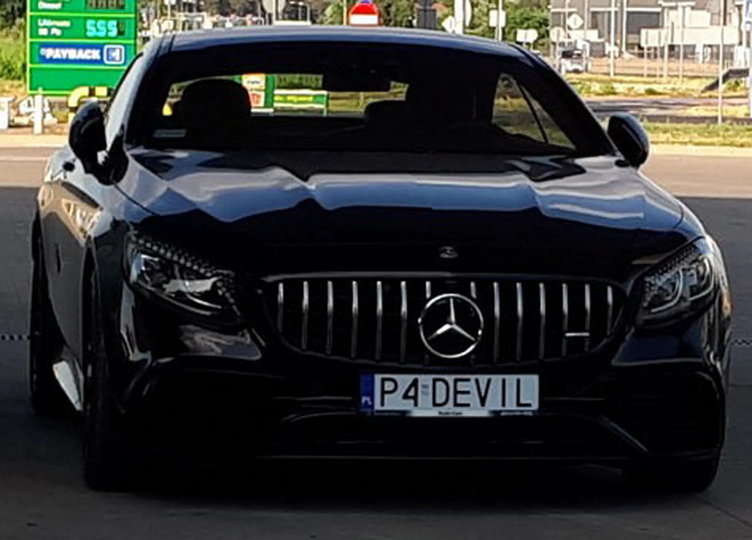 Fajny numer, blacha P4 DEVIL