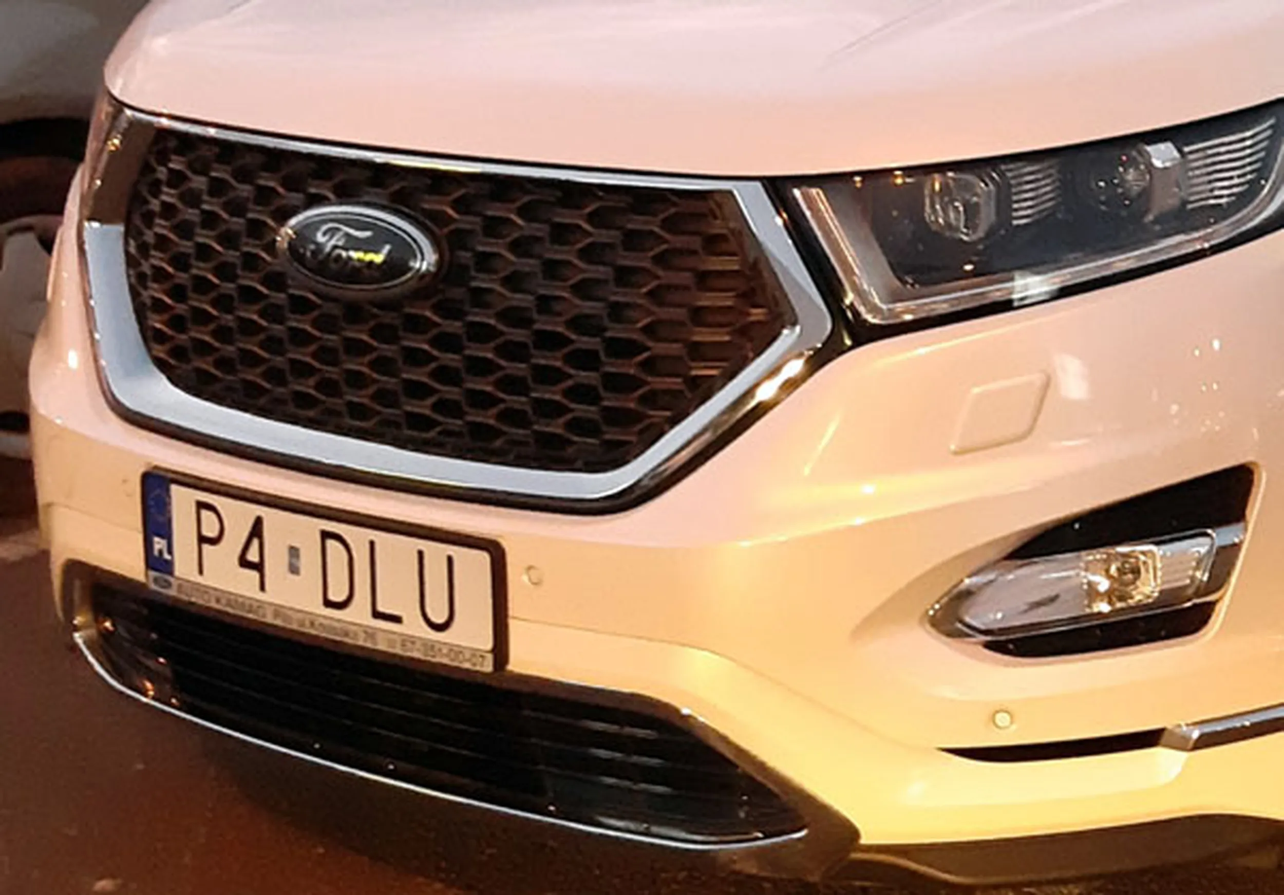 Fajny numer, blacha P4 DLU