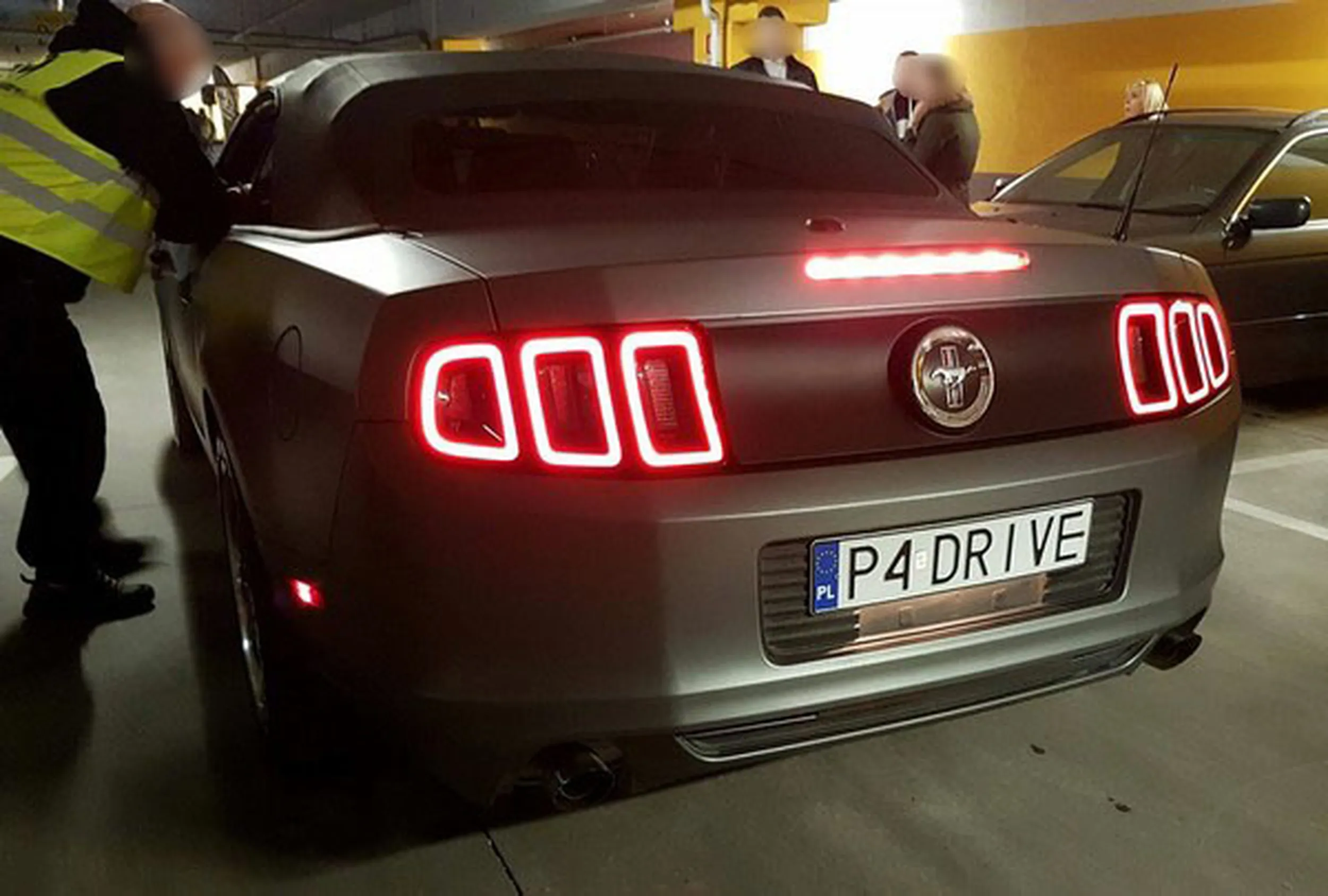 Fajny numer, blacha P4 DRIVE