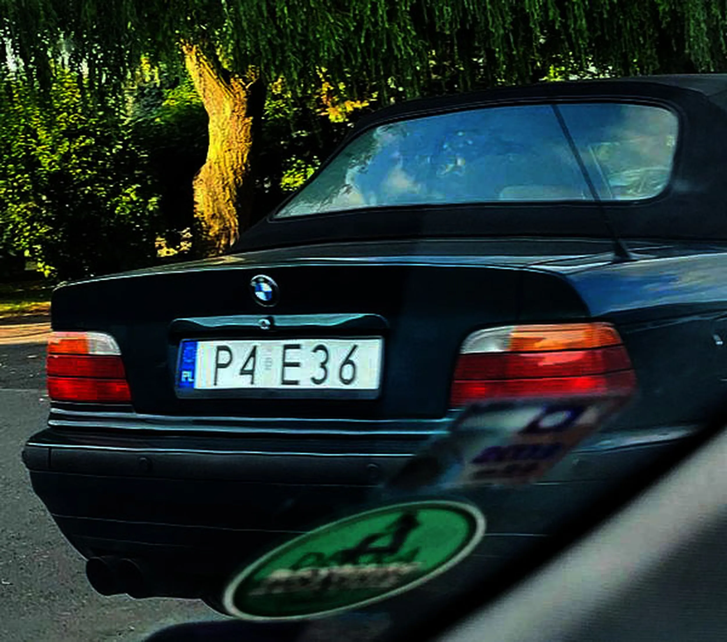 Fajny numer, blacha P4 E36