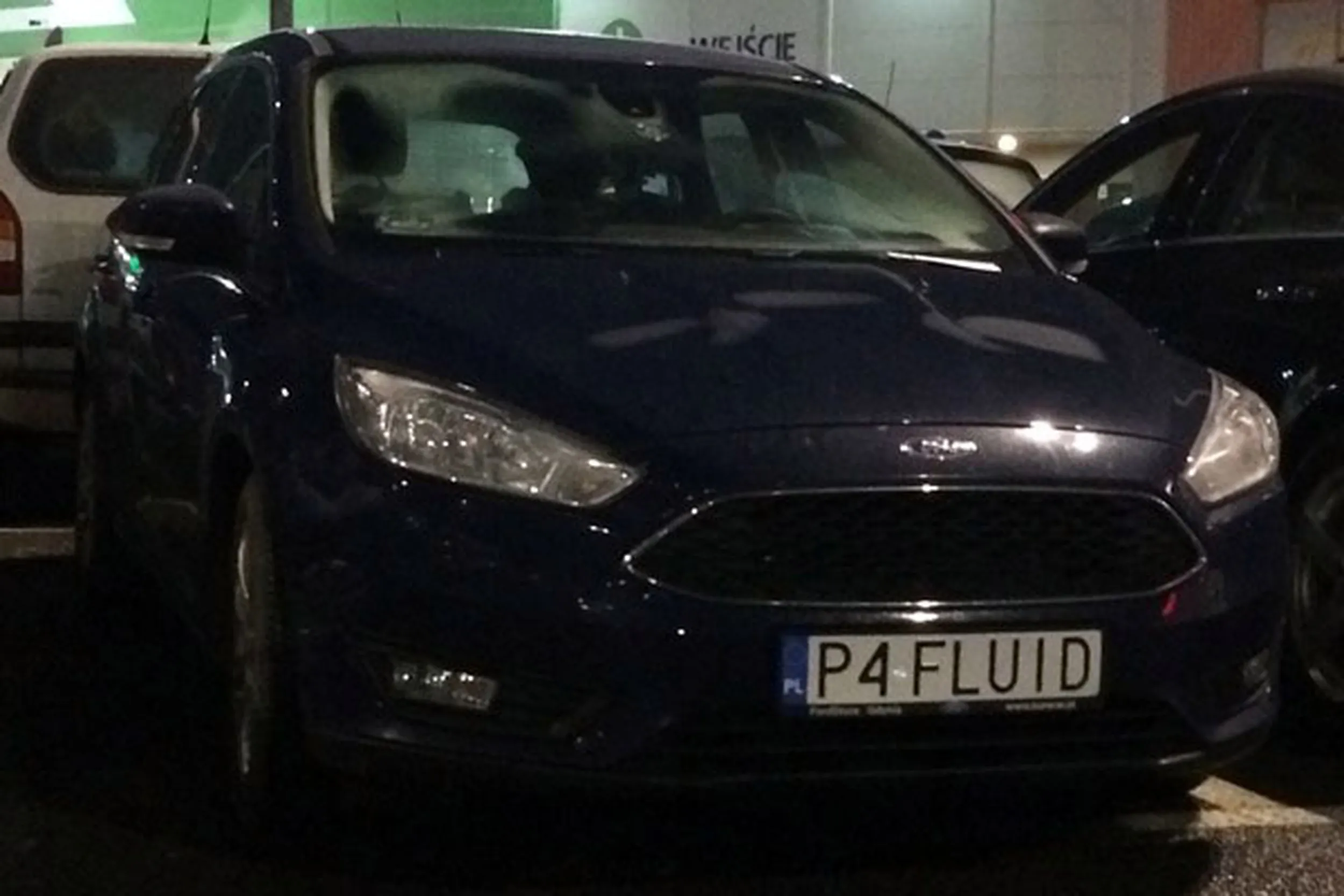 Fajny numer, blacha P4 FLUID