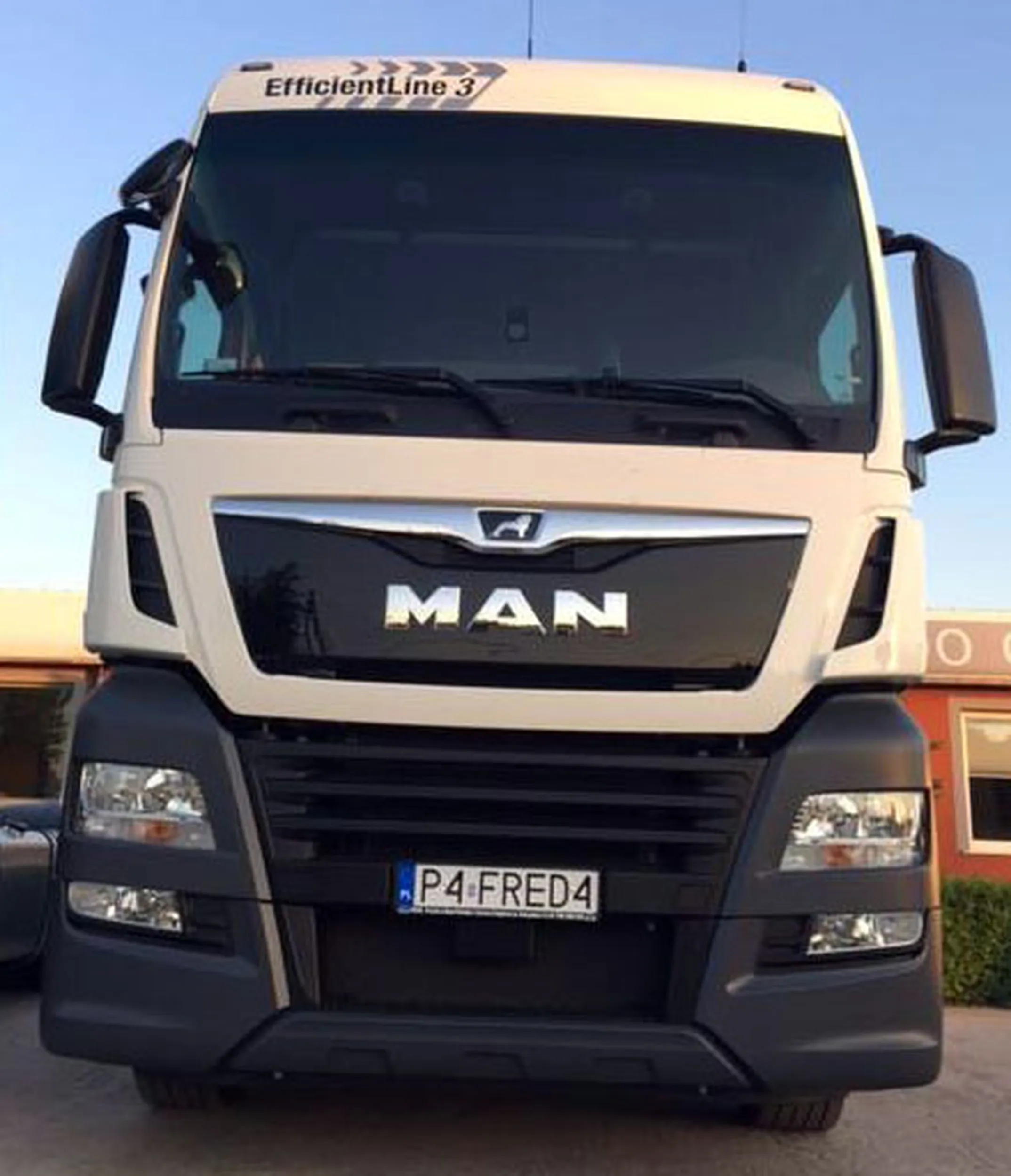 Fajny numer, blacha P4 FRED4