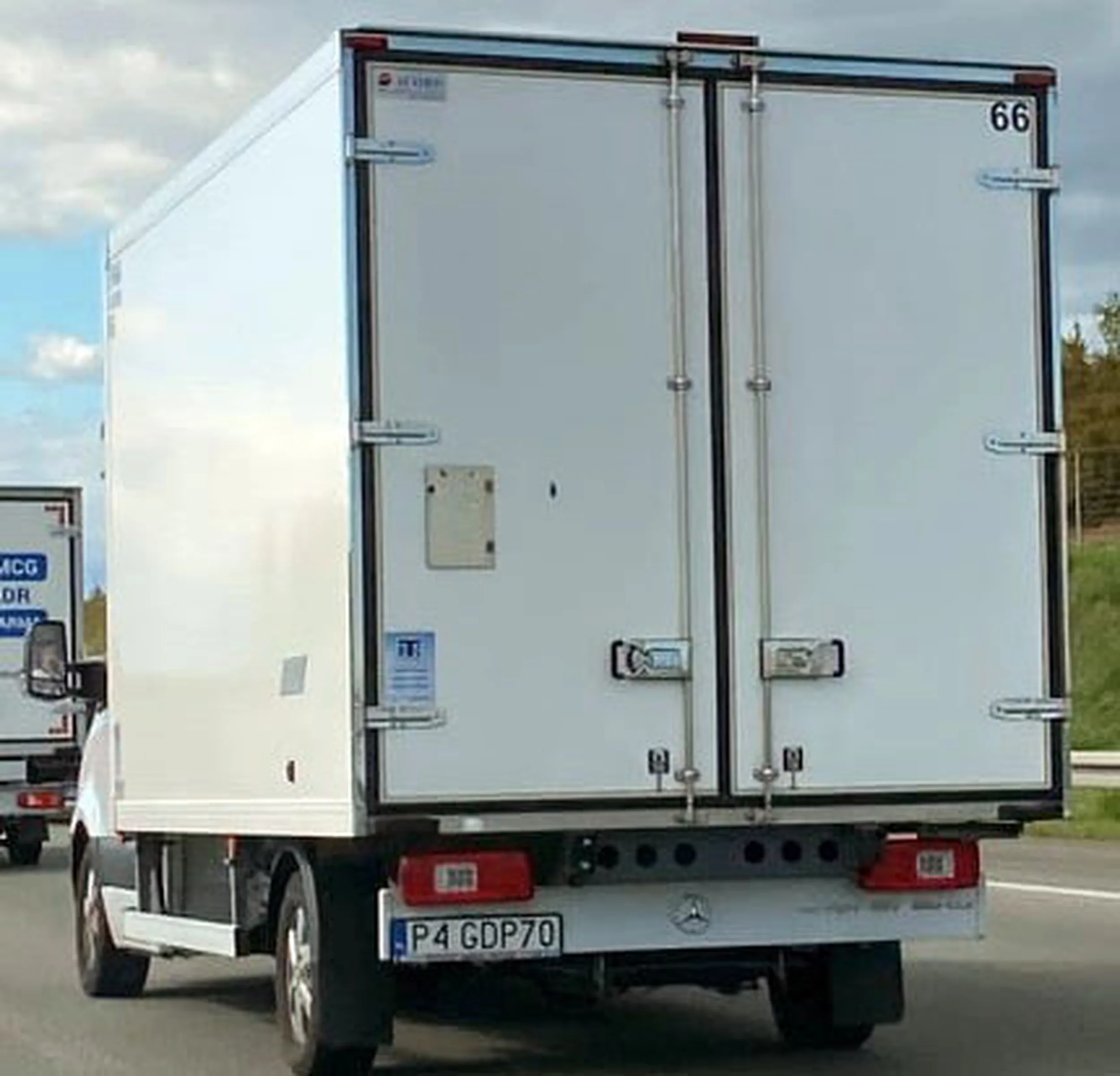 Fajny numer, blacha P4 GDP70