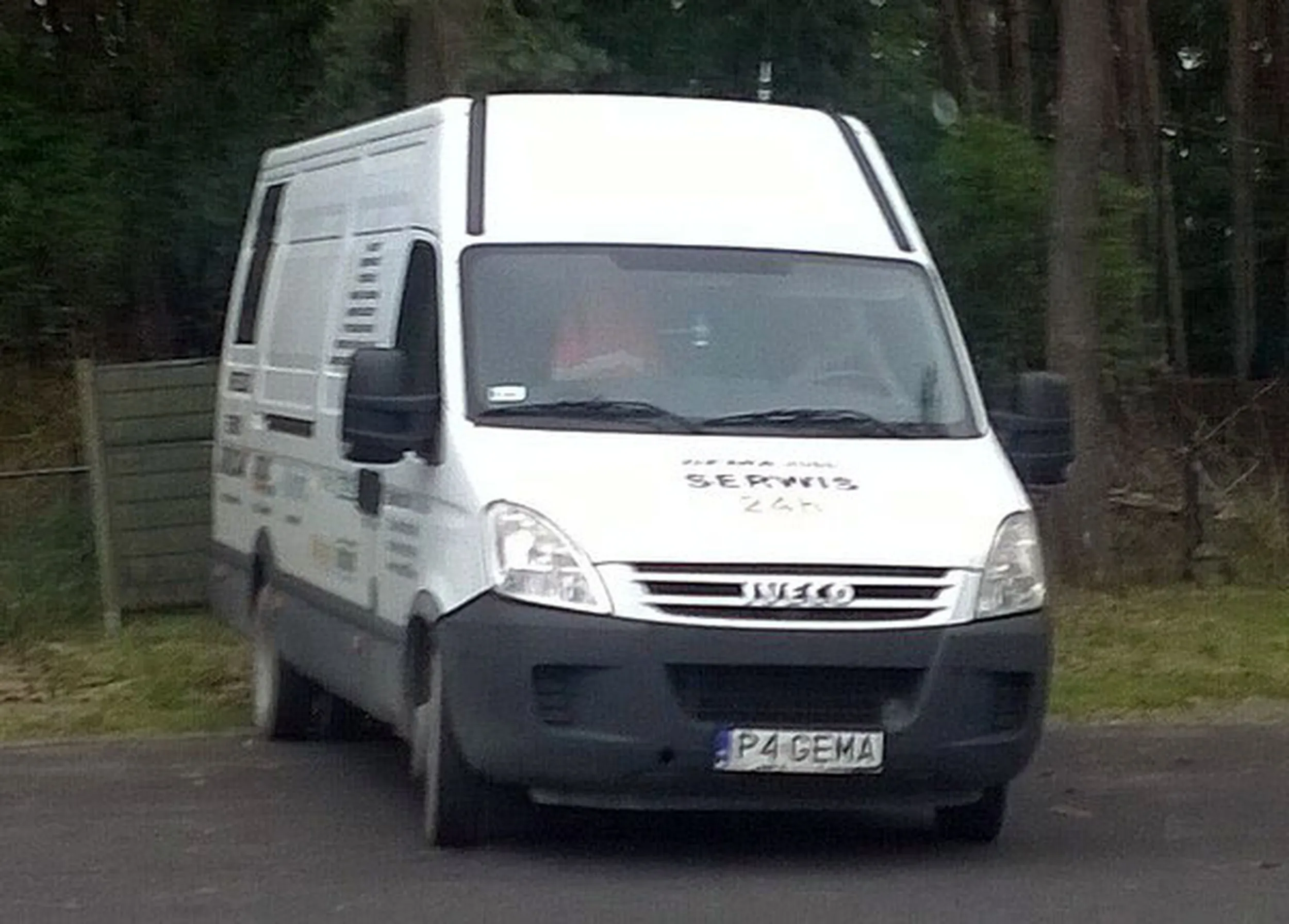 Fajny numer, blacha P4 GEMA