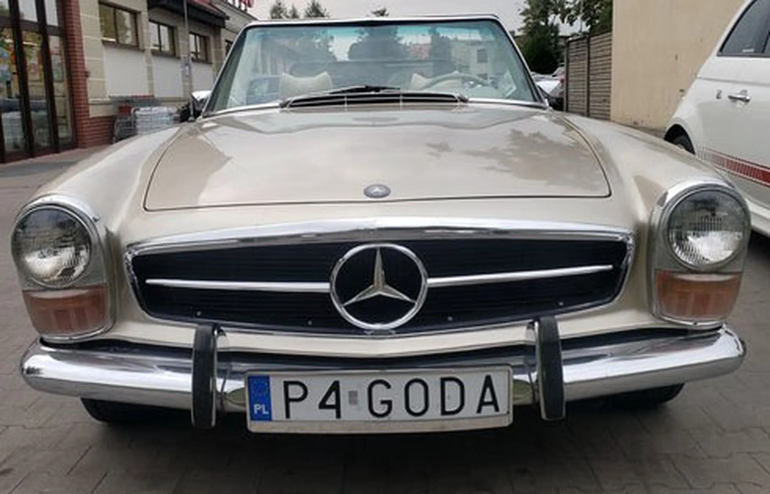 Fajny numer, blacha P4 GODA