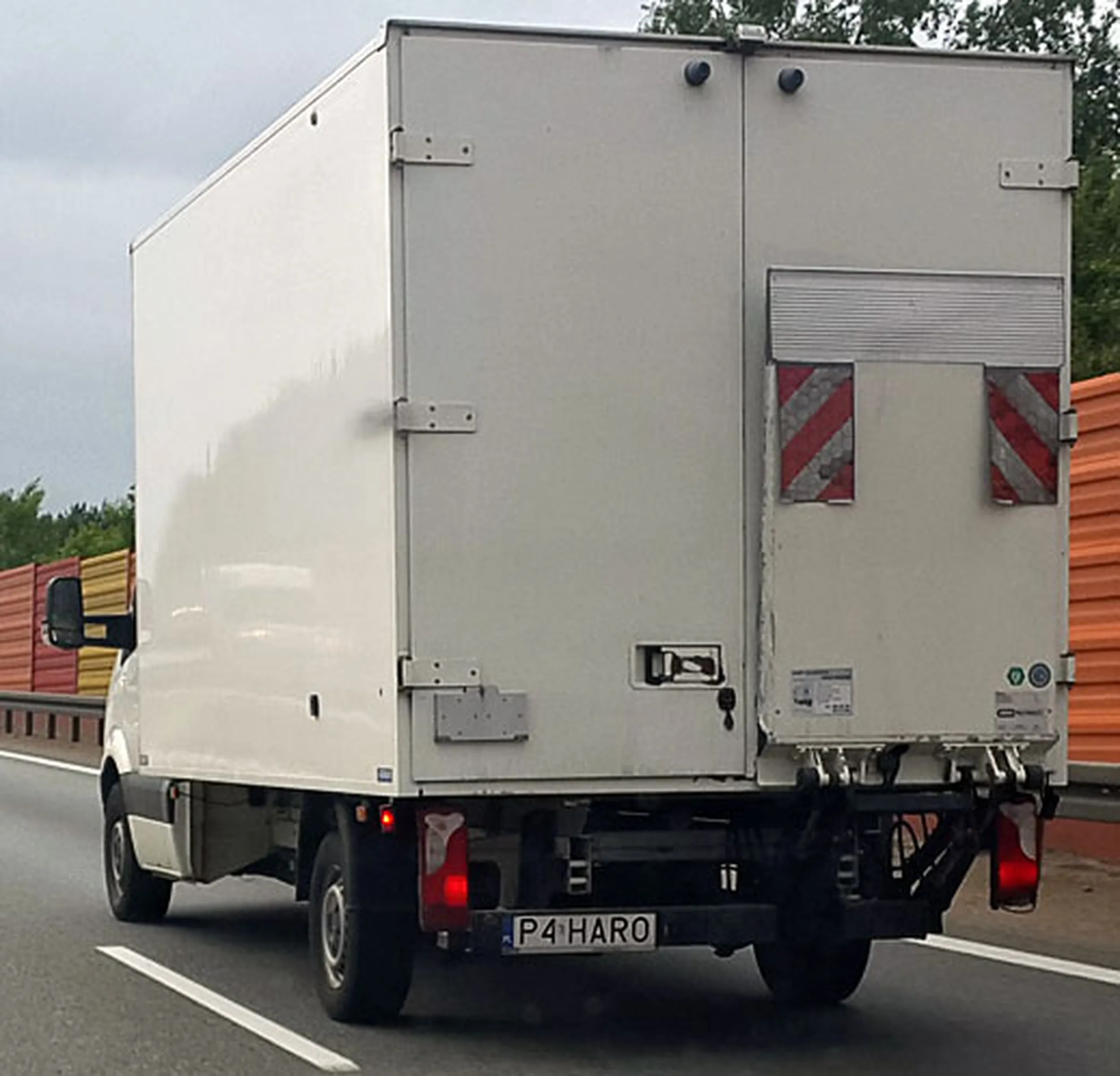 Fajny numer, blacha P4 HARO