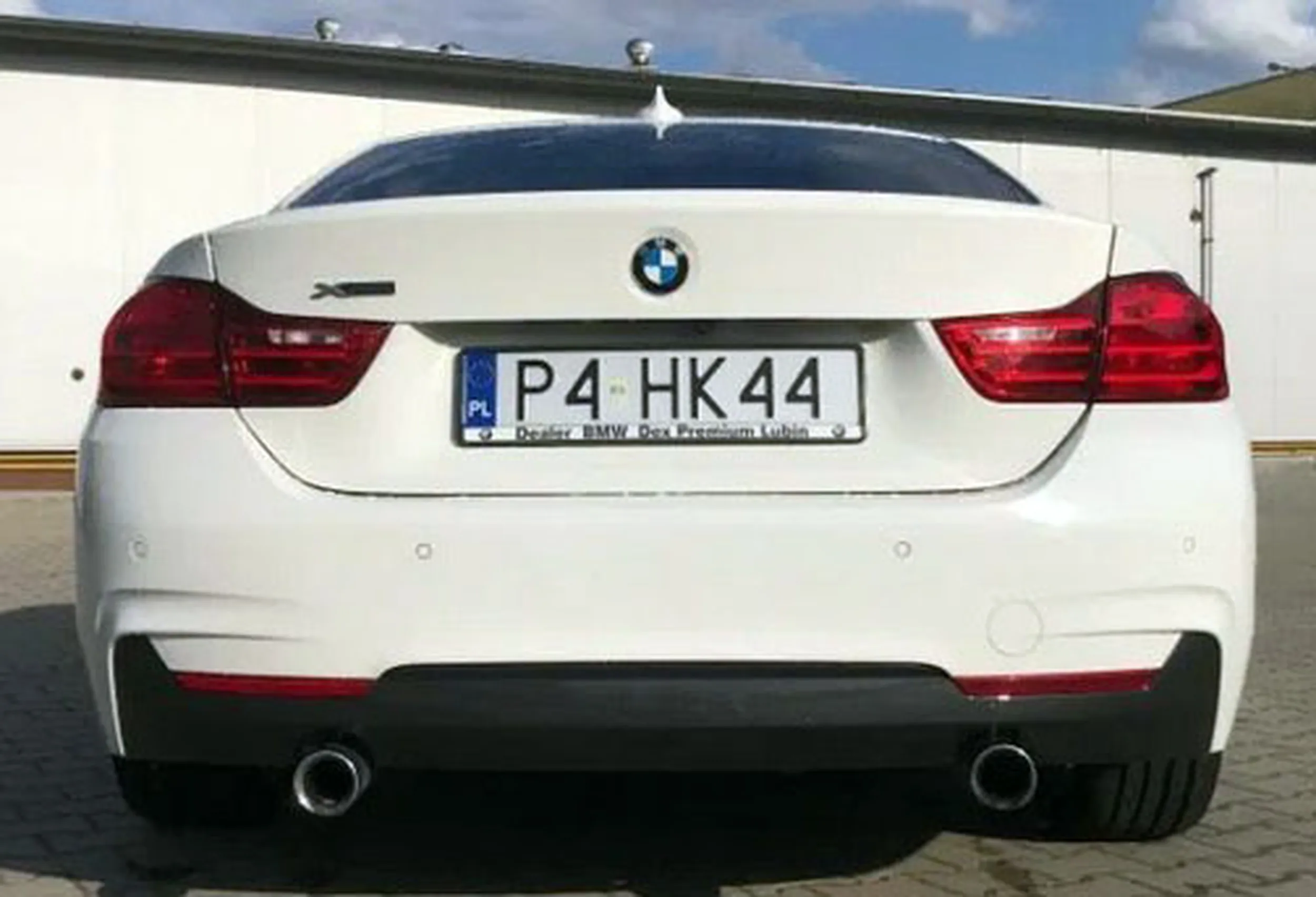 Fajny numer, blacha P4 HK44