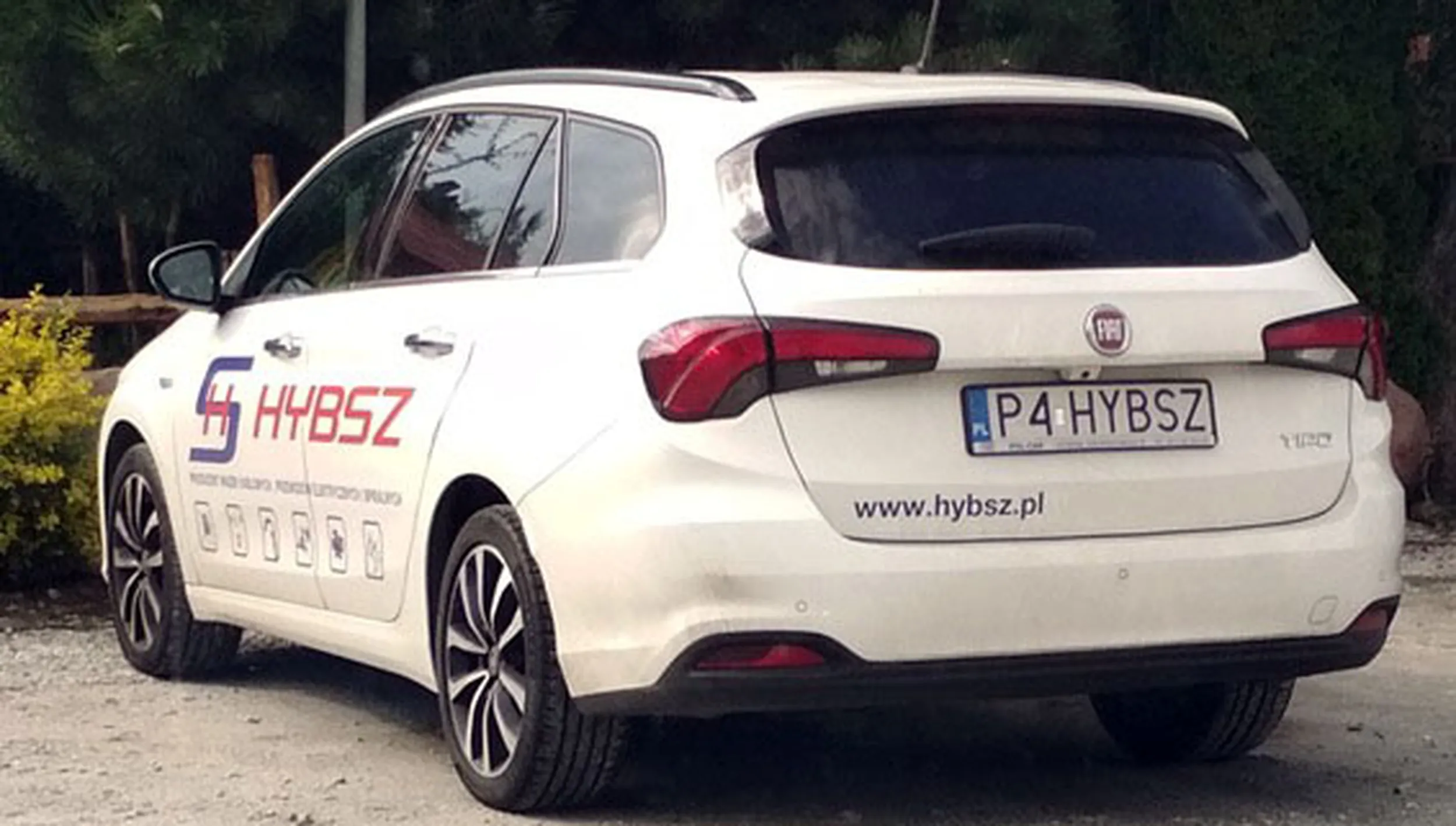 Fajny numer, blacha P4 HYBSZ