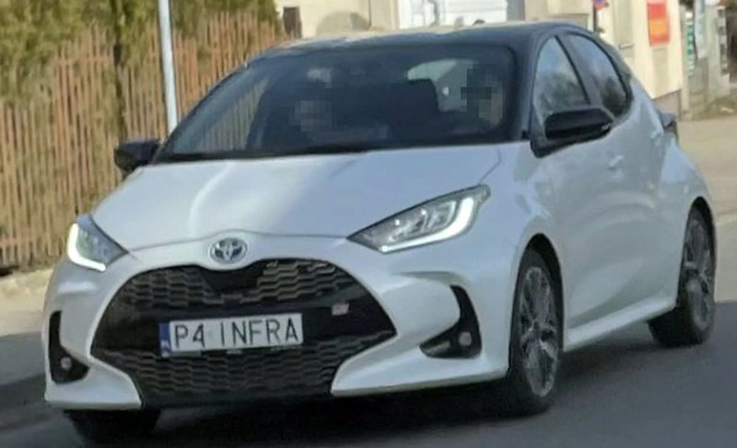 Fajny numer, blacha P4 INFRA