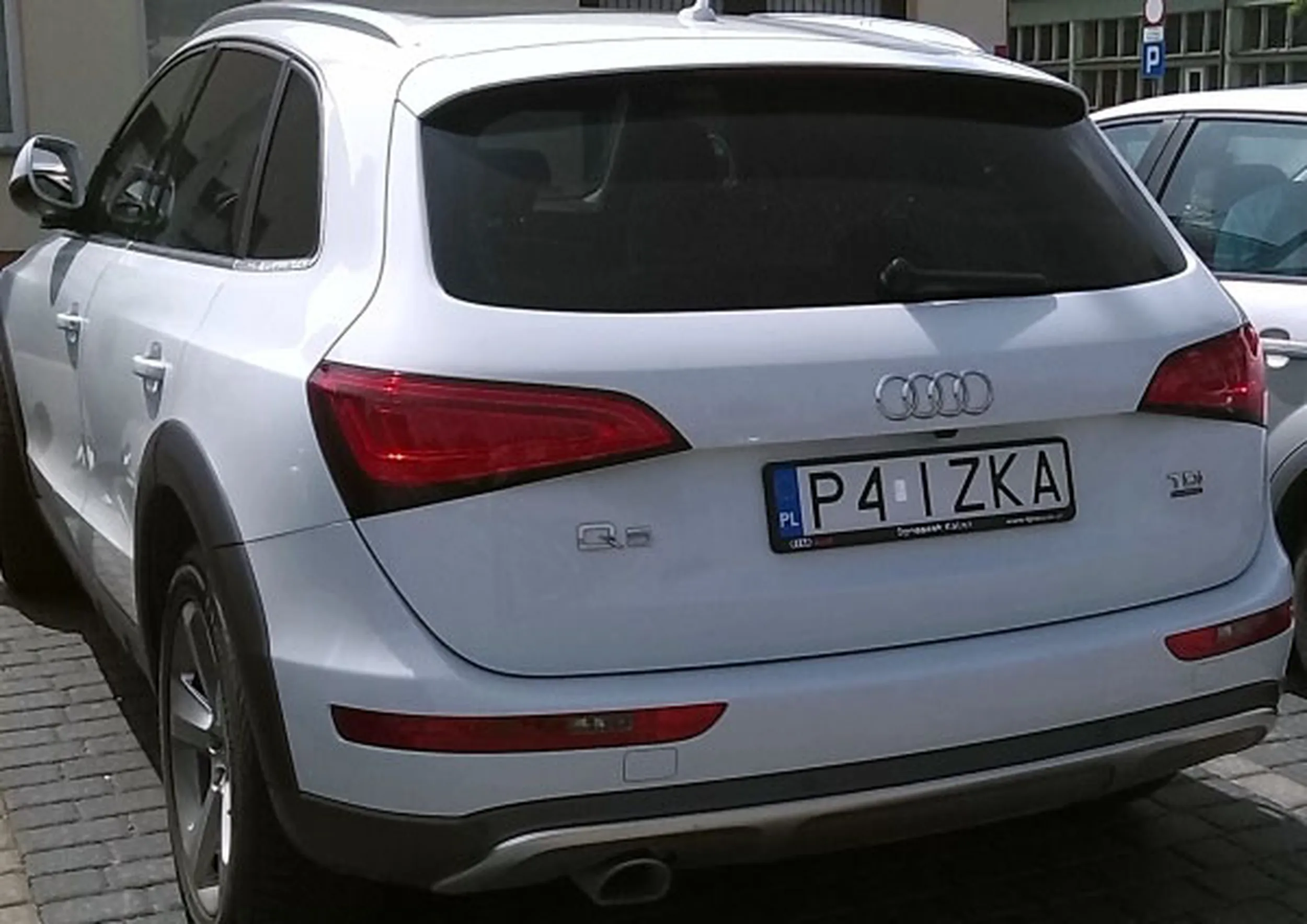 Fajny numer, blacha P4 IZKA