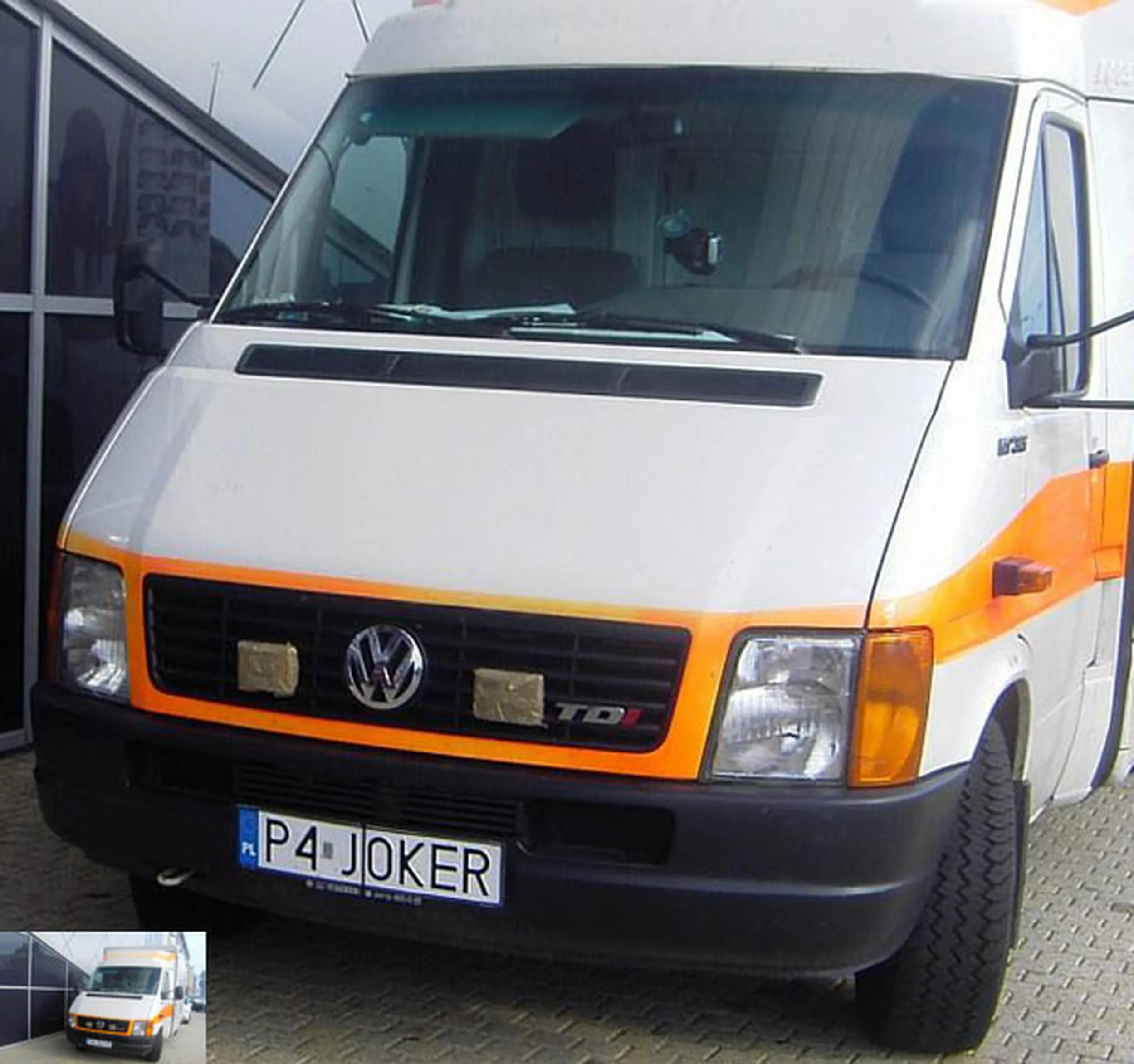 Fajny numer, blacha P4 JOKER