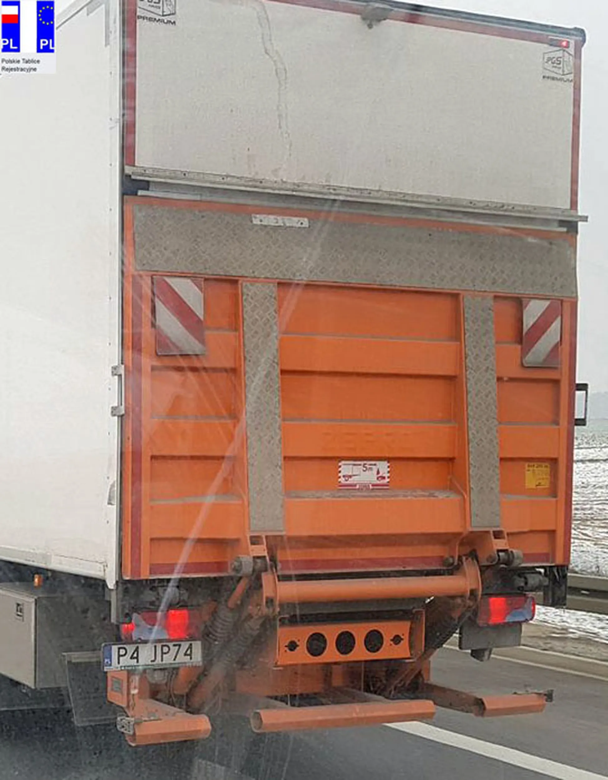 Fajny numer, blacha P4 JP74