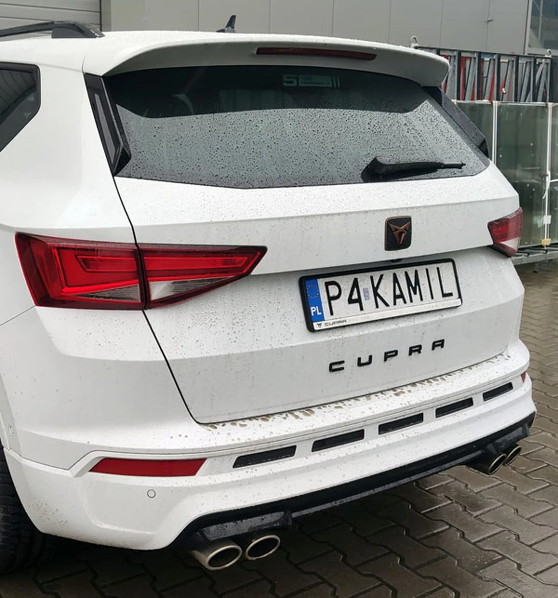 Fajny numer, blacha P4 KAMIL