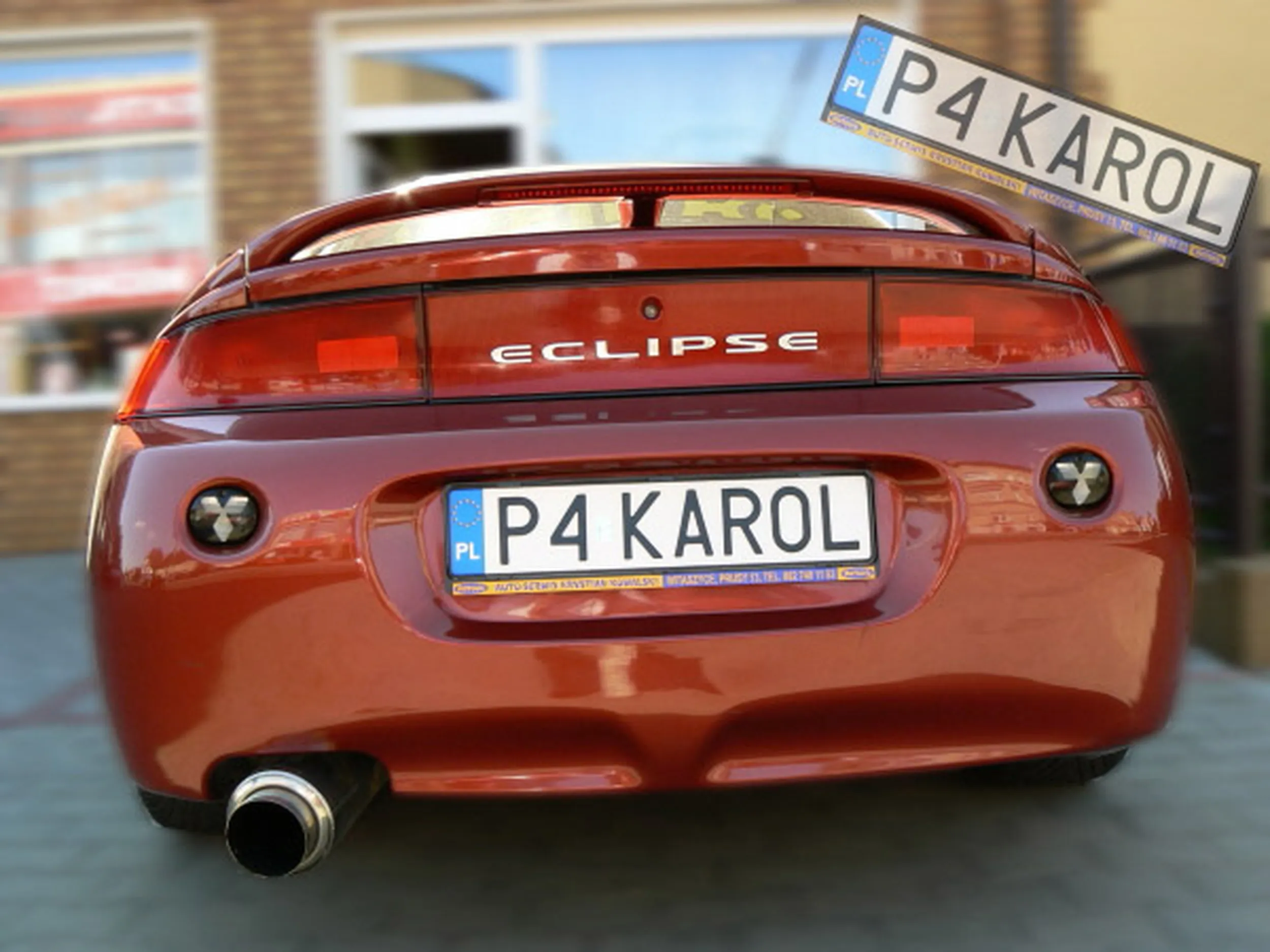 Fajny numer, blacha P4 KAROL