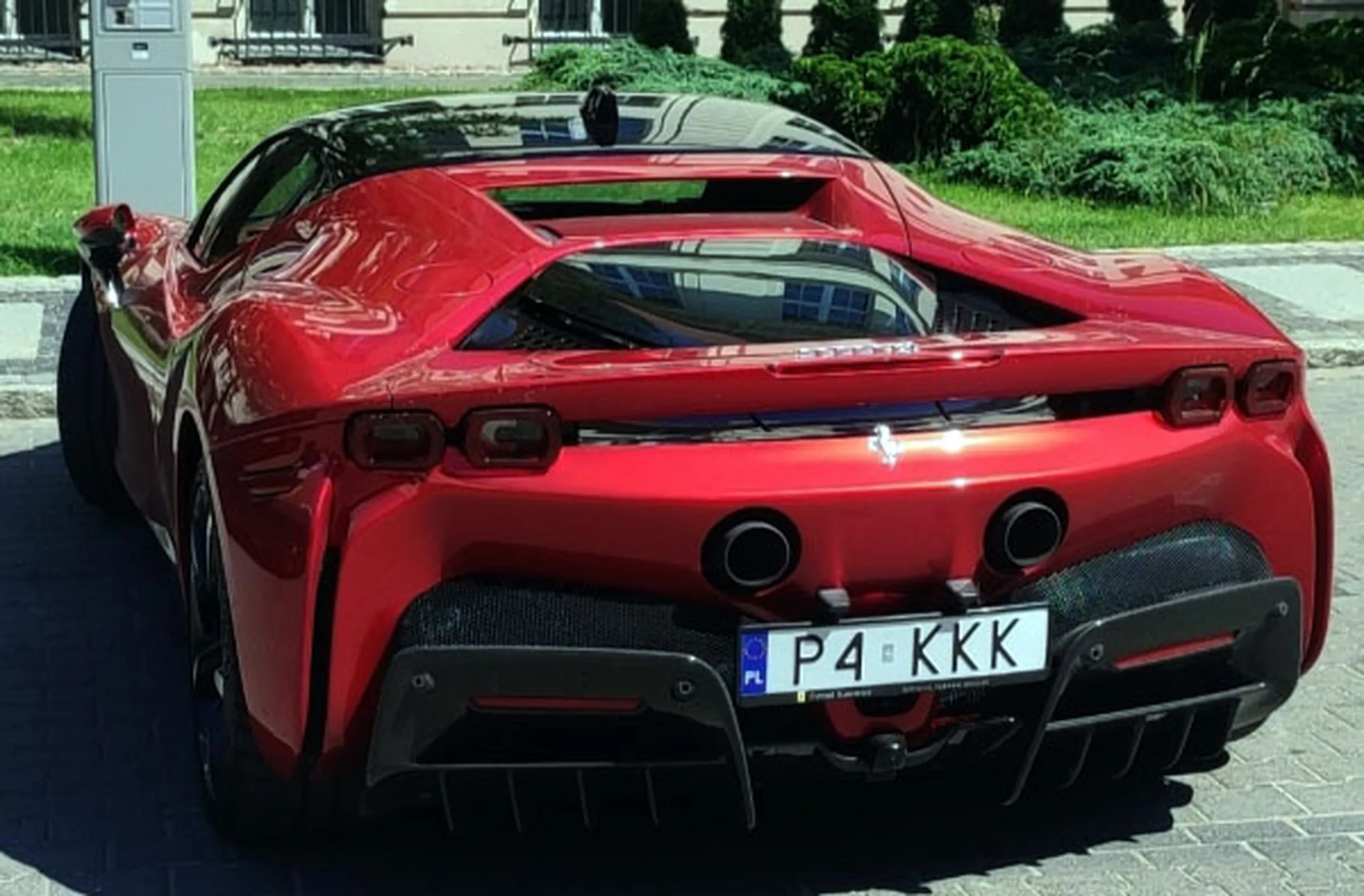 Fajny numer, blacha P4 KKK