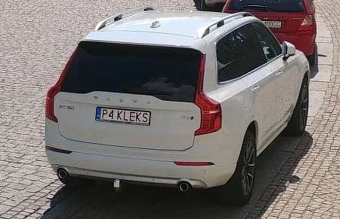 Fajny numer, blacha P4 KLEKS