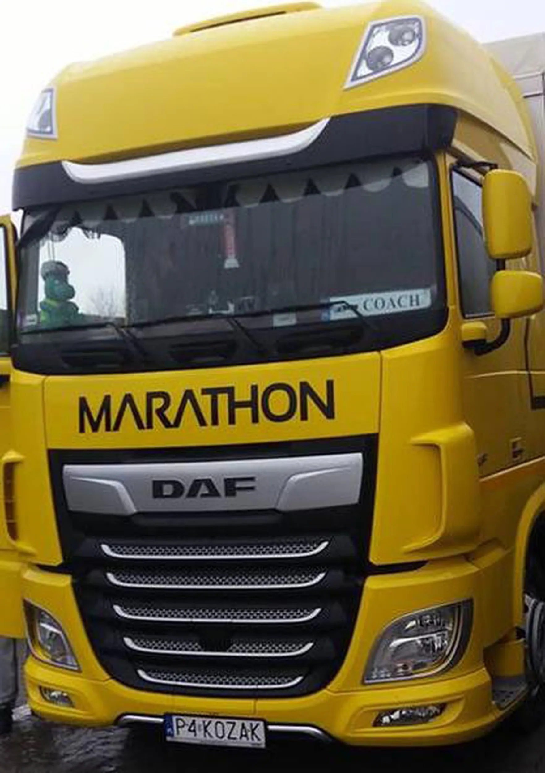 Fajny numer, blacha P4 KOZAK