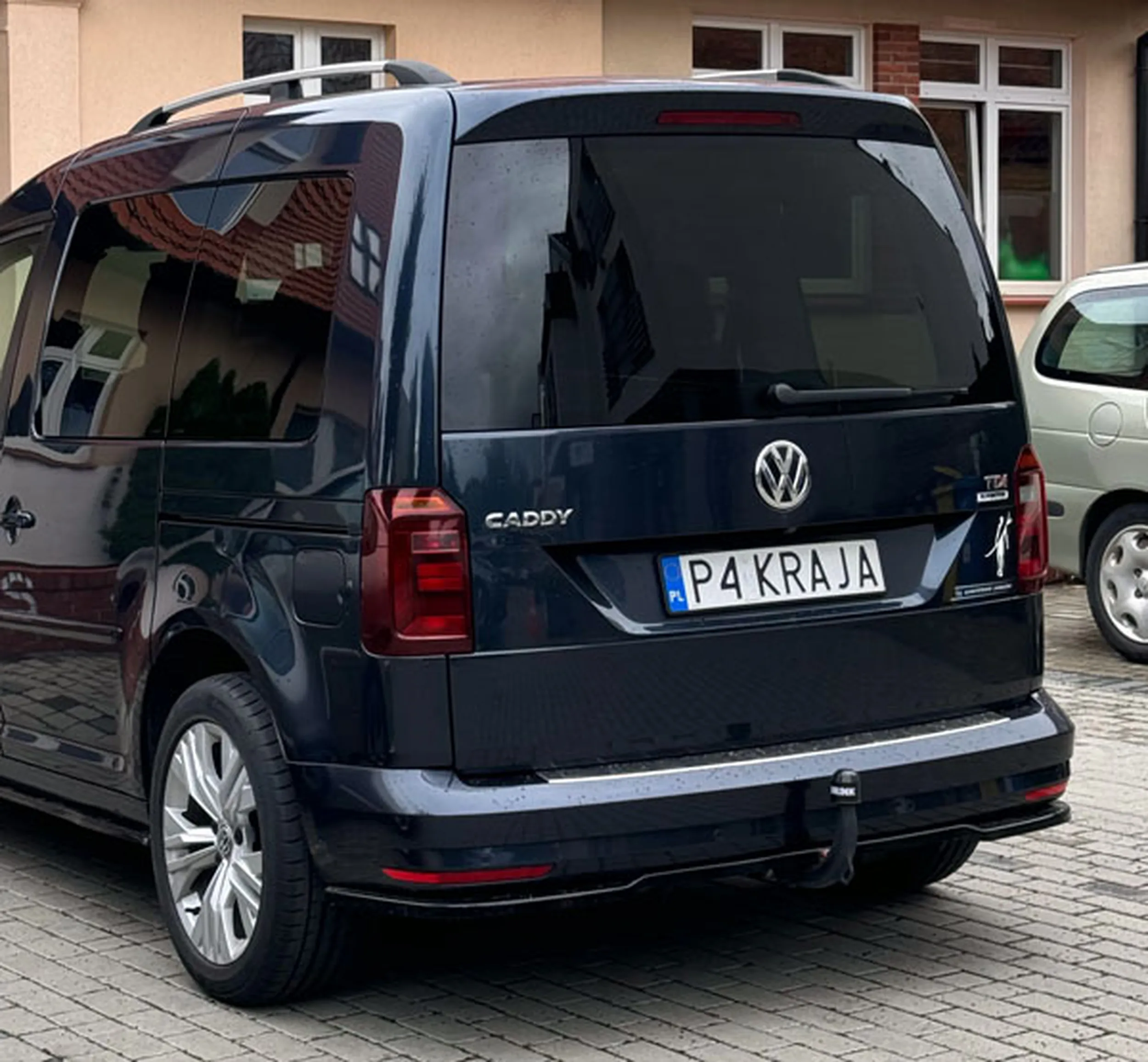 Fajny numer, blacha P4 KRAJA