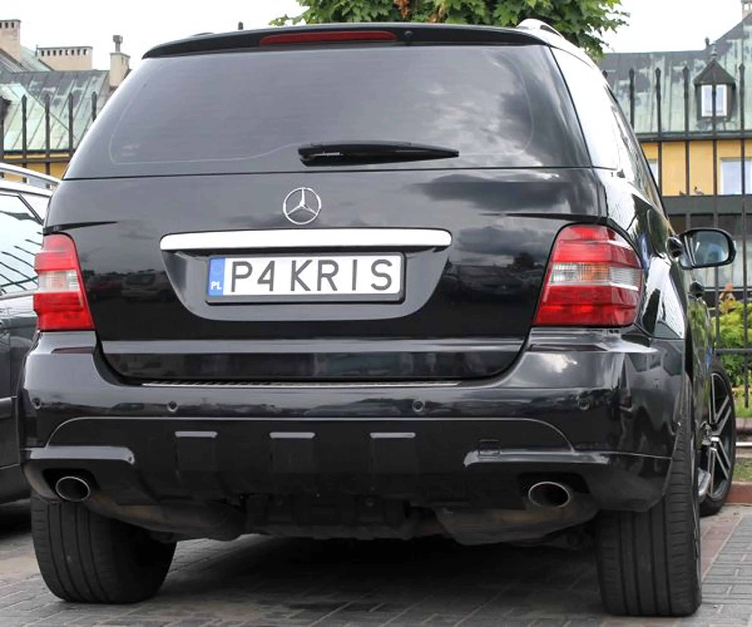 Fajny numer, blacha P4 KRIS