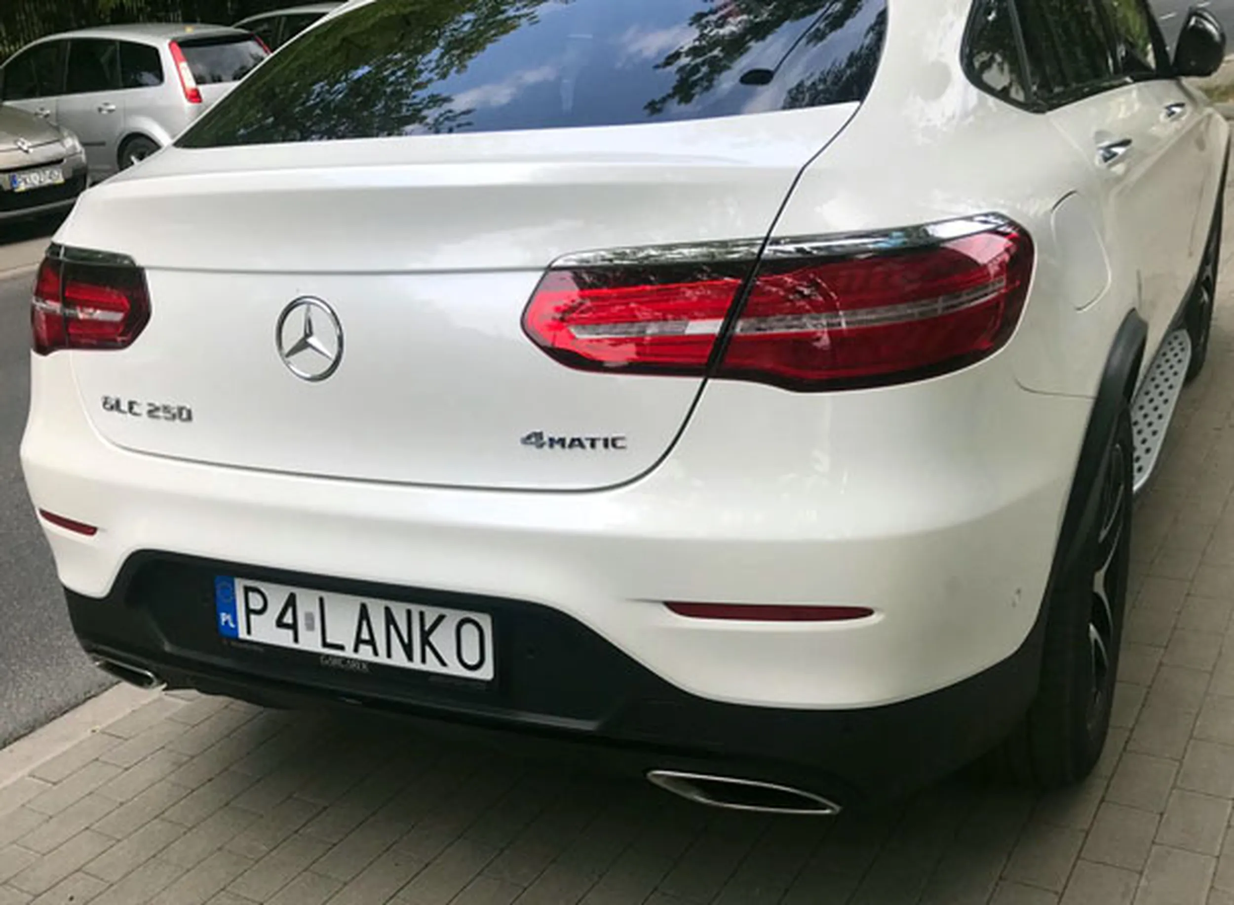 Fajny numer, blacha P4 LANKO