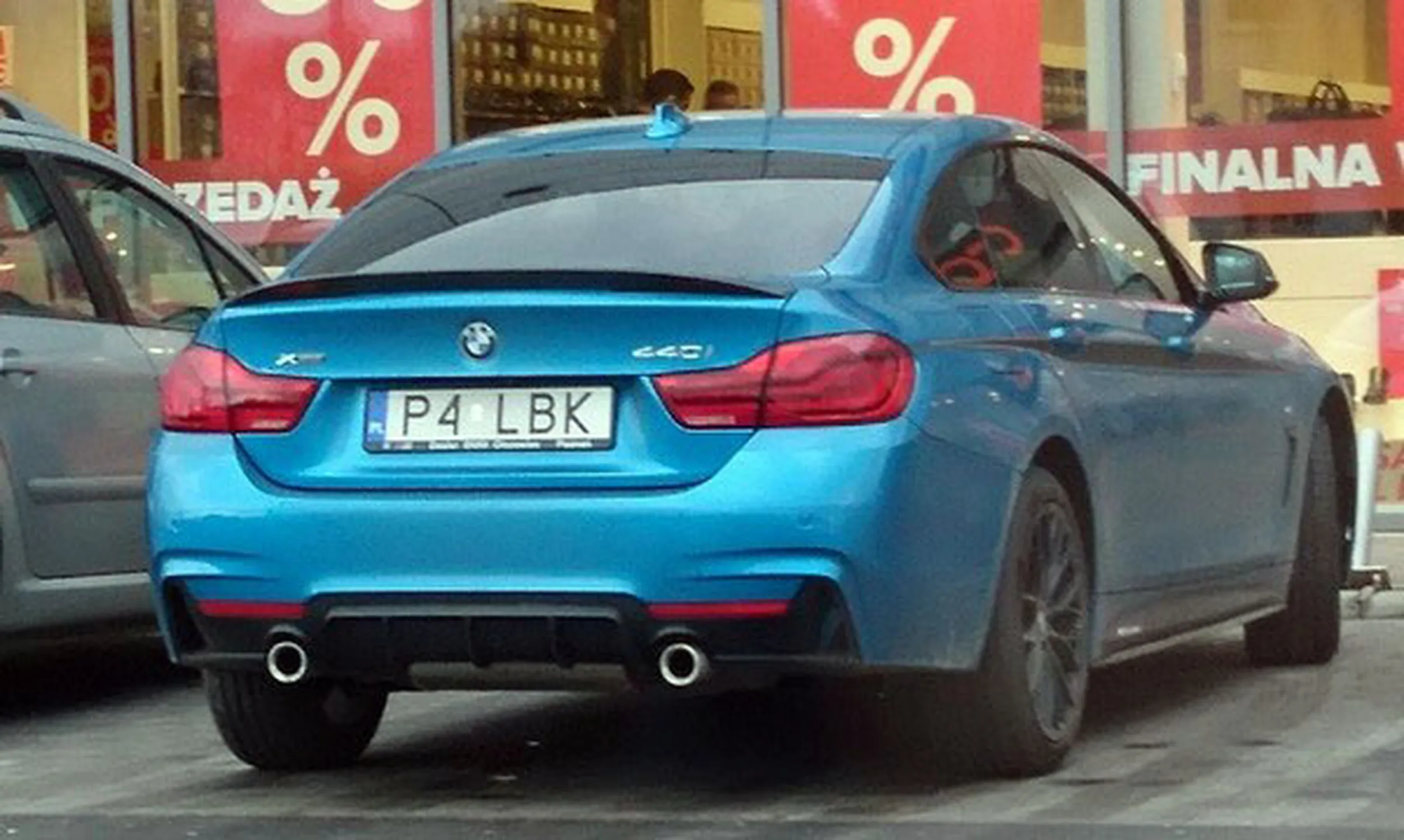 Fajny numer, blacha P4 LBK