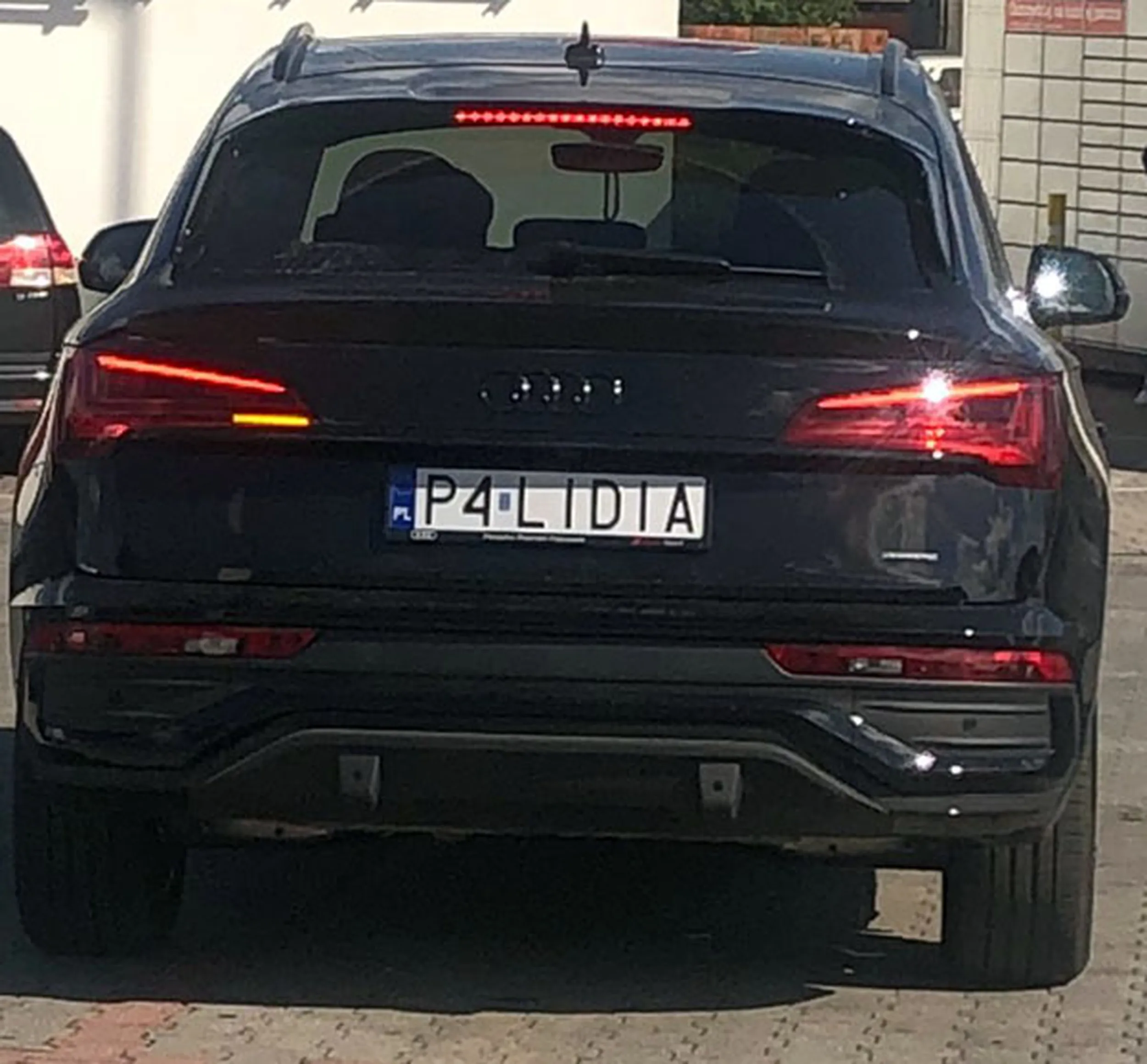 Fajny numer, blacha P4 LIDIA