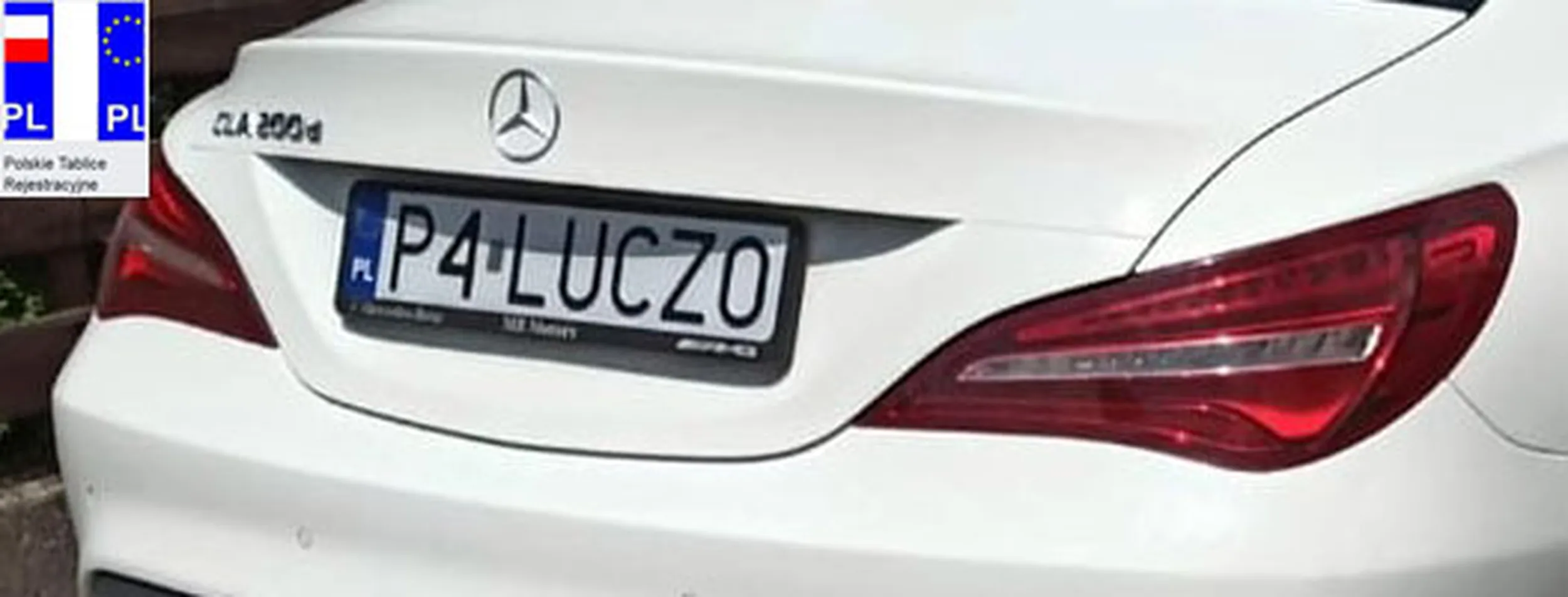 Fajny numer, blacha P4 LUCZO