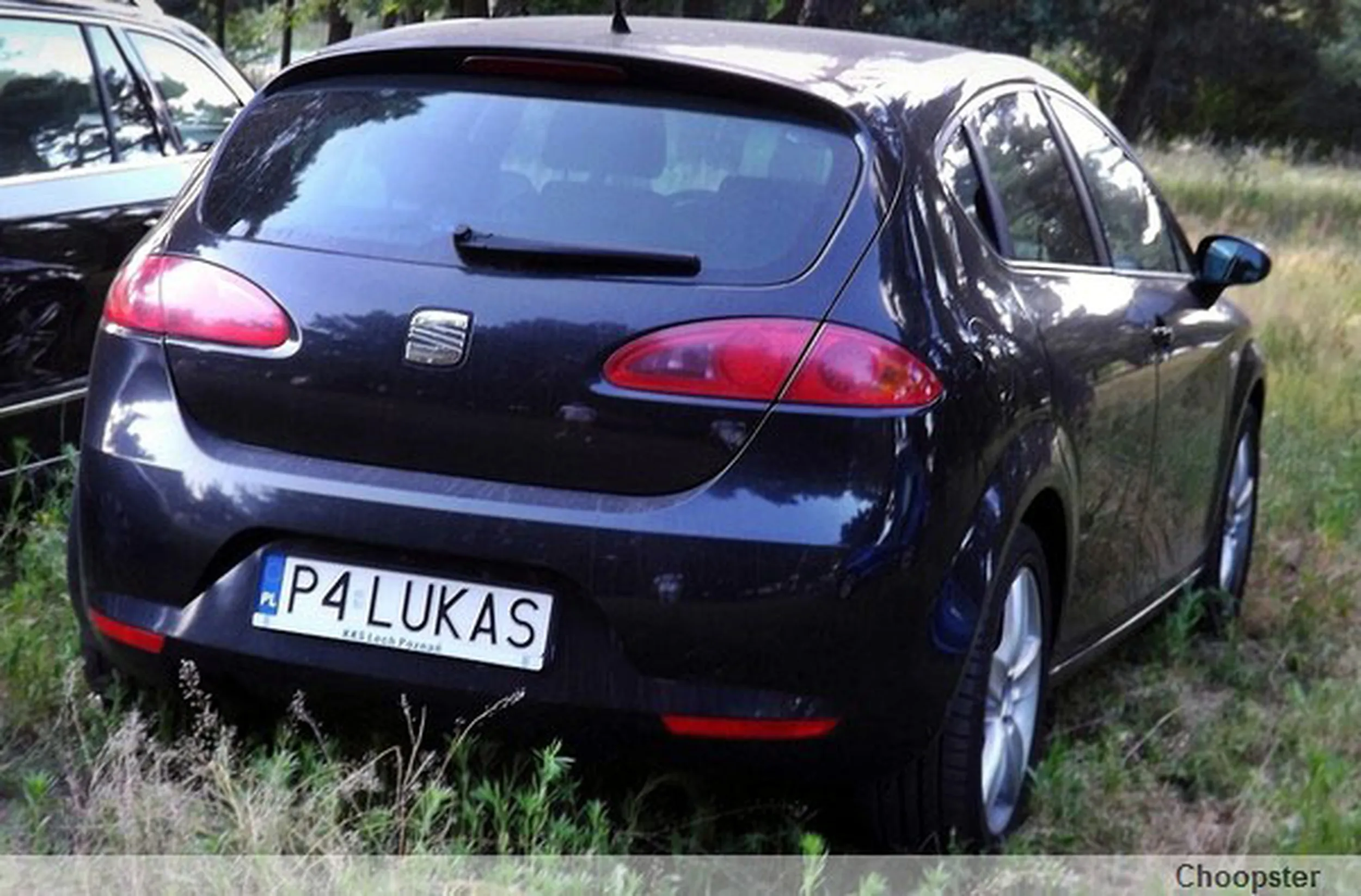 Fajny numer, blacha P4 LUKAS