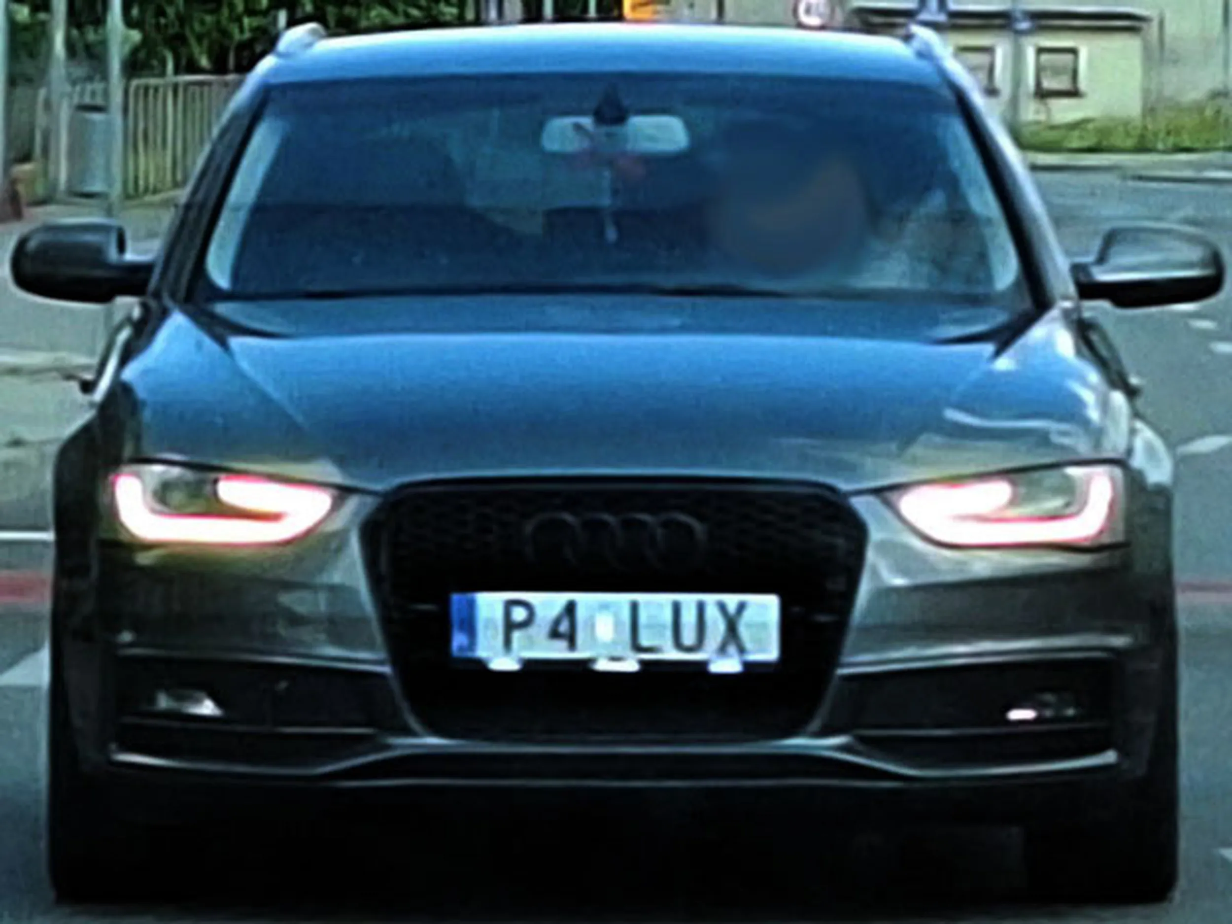 Fajny numer, blacha P4 LUX