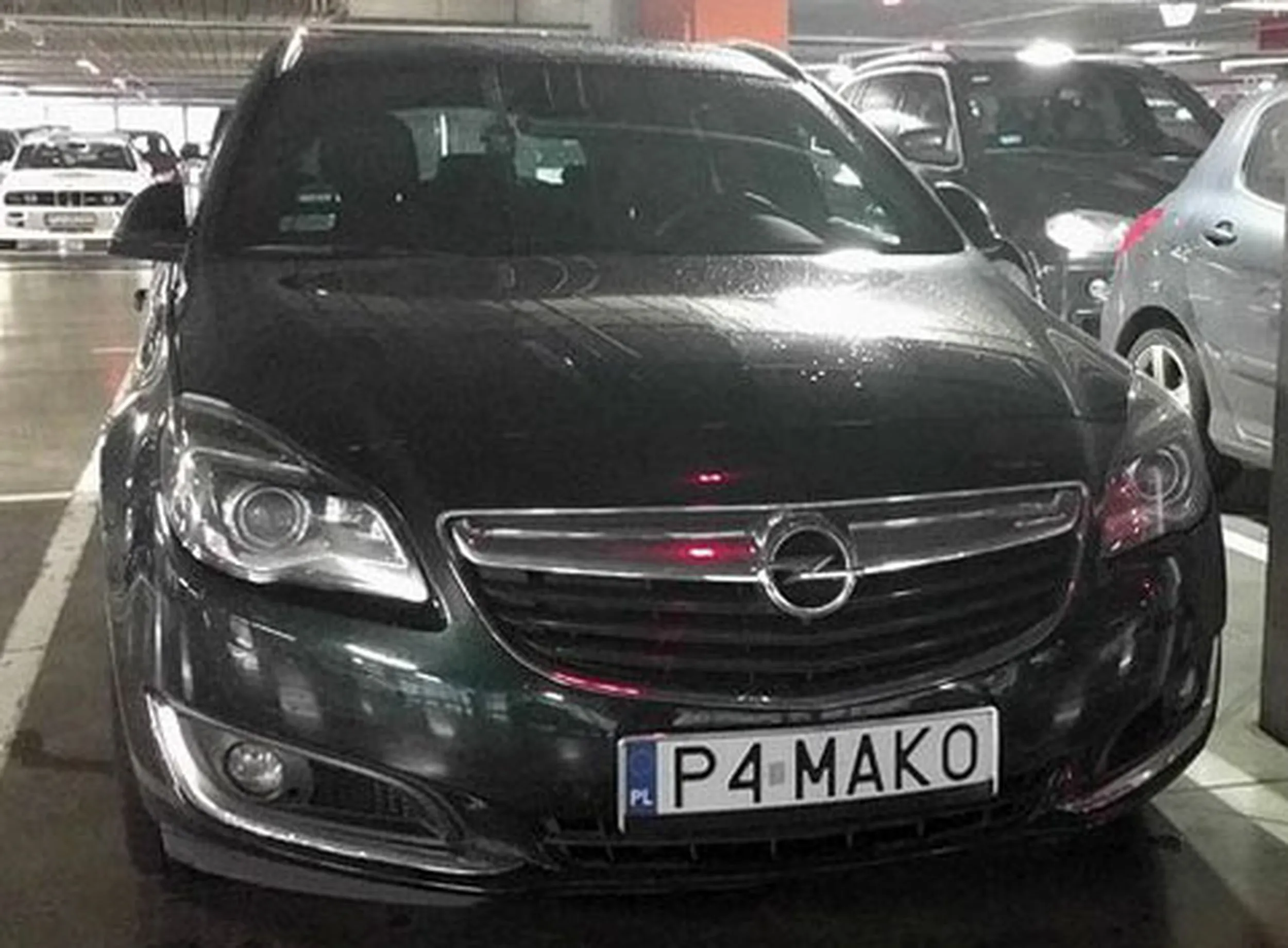 Fajny numer, blacha P4 MAKO