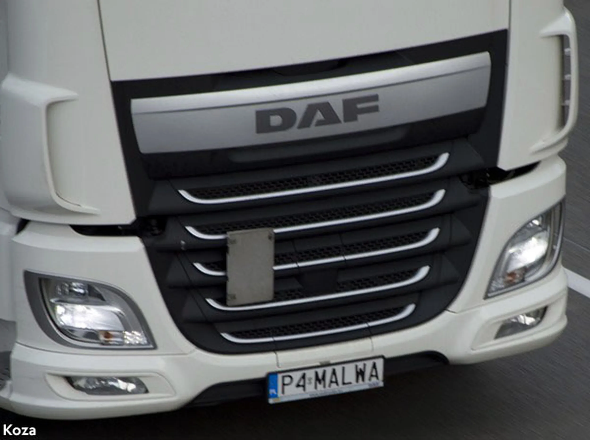 Fajny numer, blacha P4 MALWA