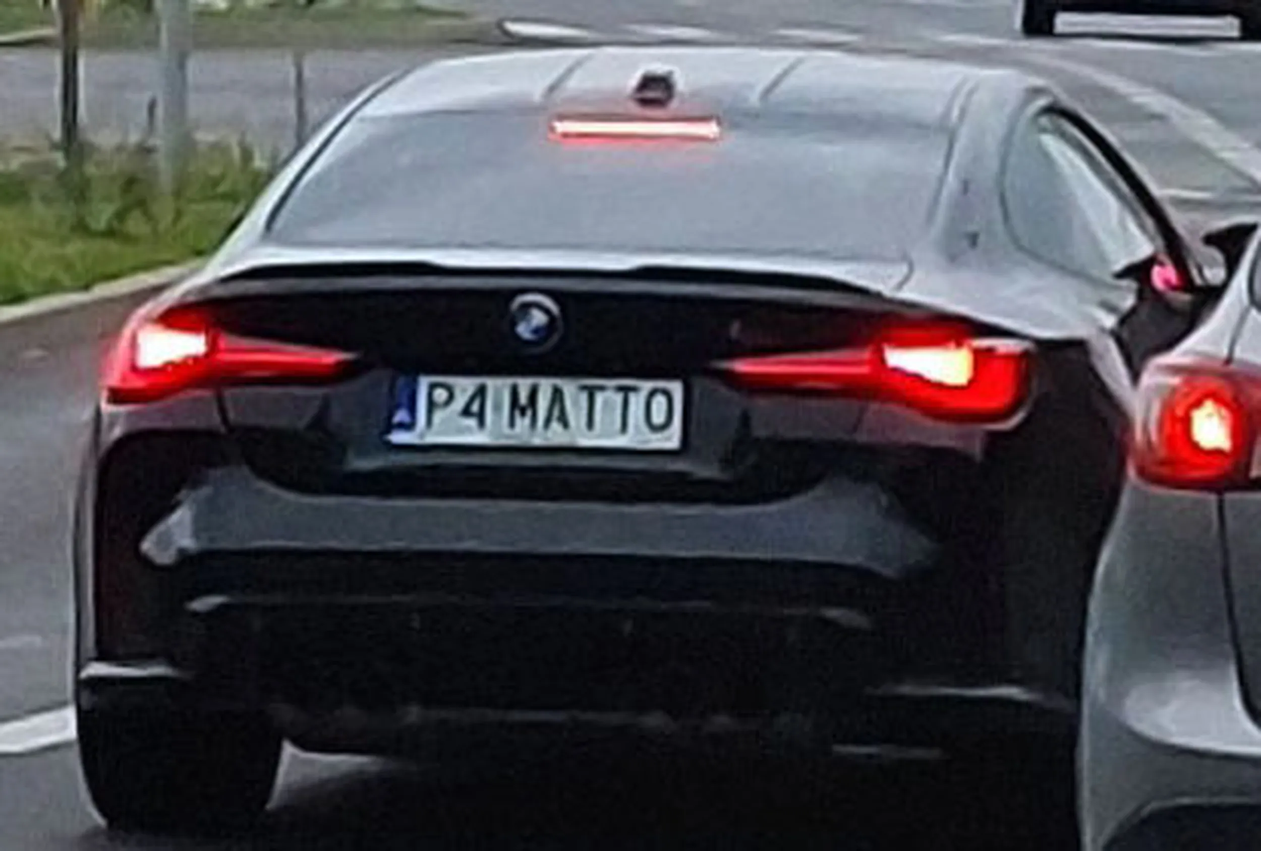 Fajny numer, blacha P4 MATTO
