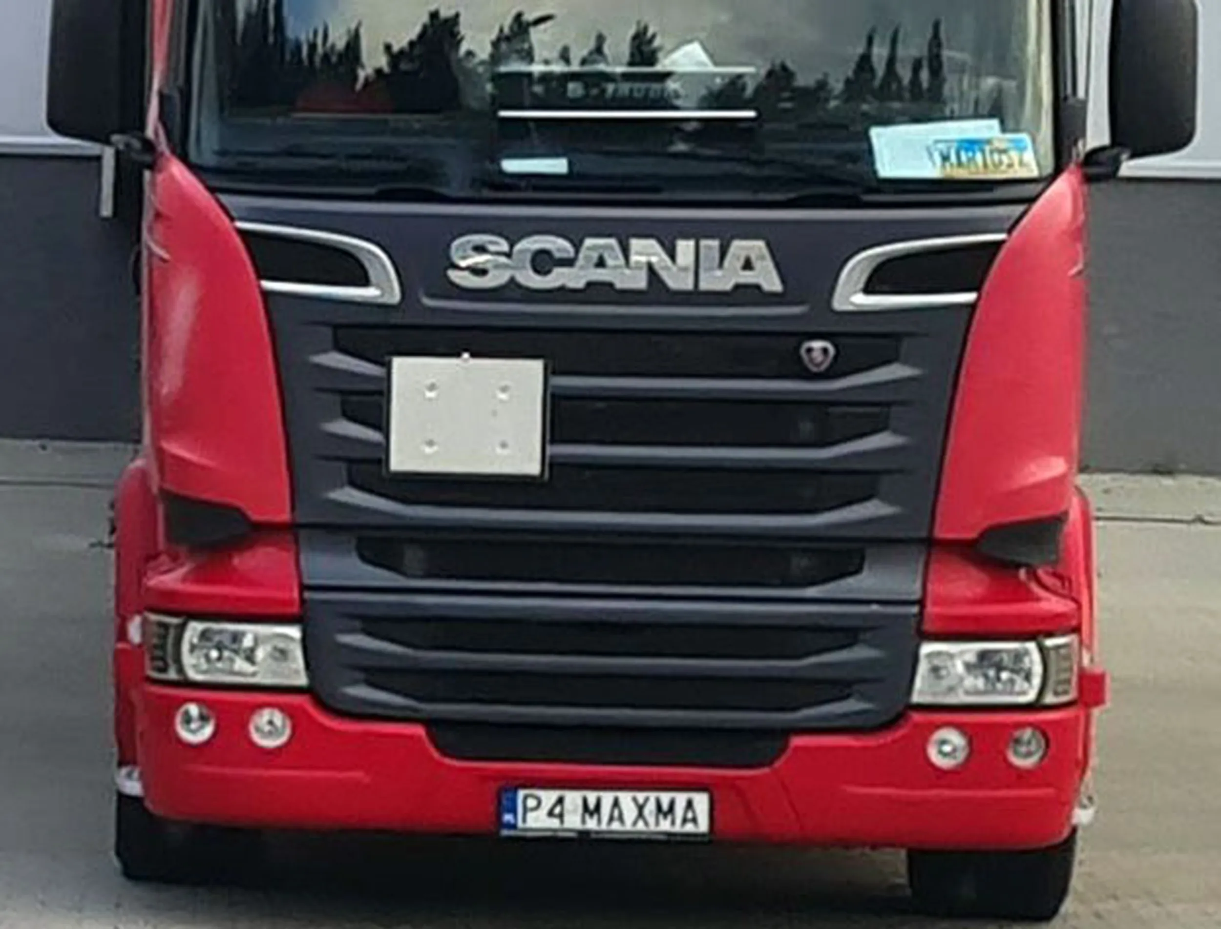 Fajny numer, blacha P4 MAXMA