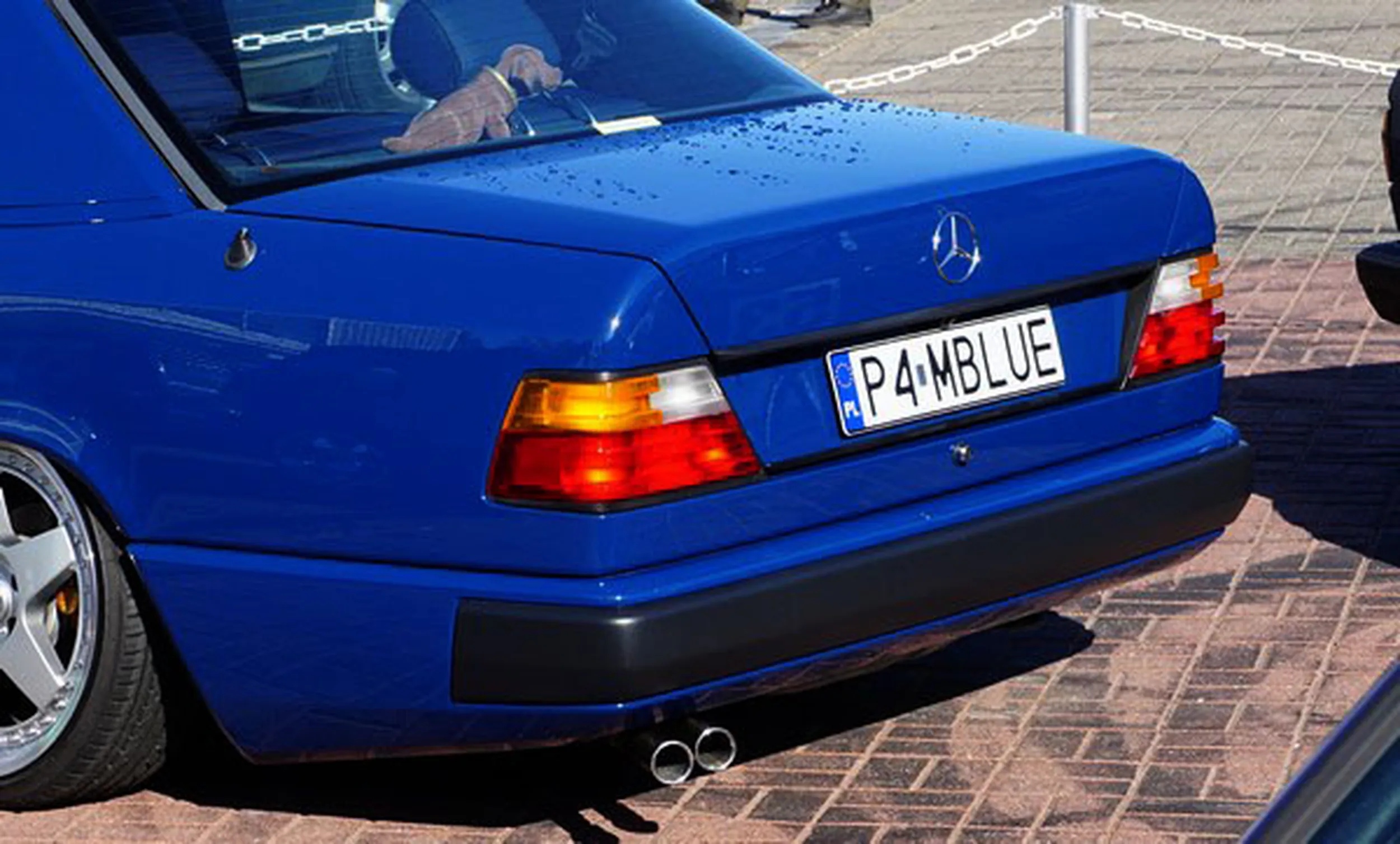 Fajny numer, blacha P4 MBLUE