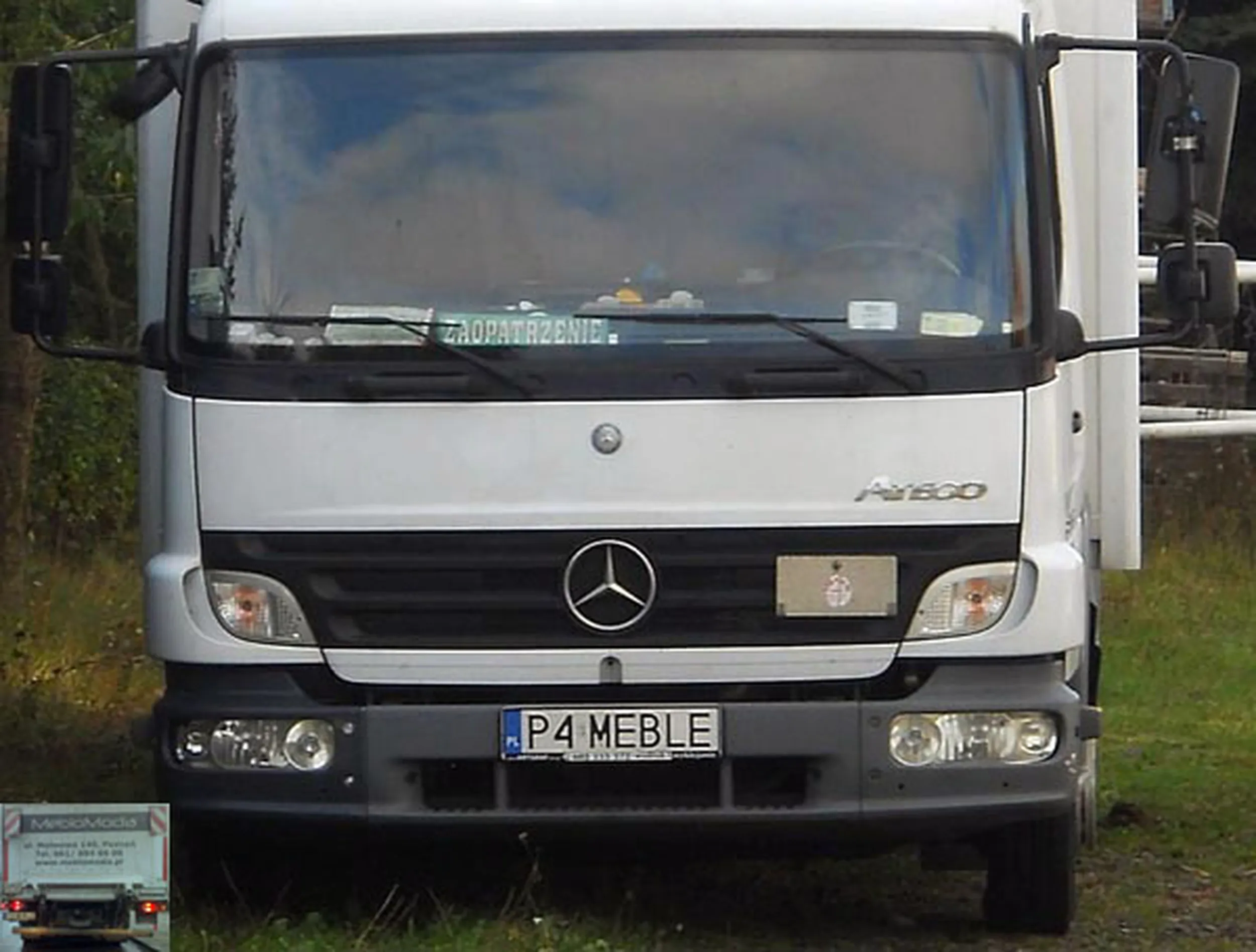 Fajny numer, blacha P4 MEBLE