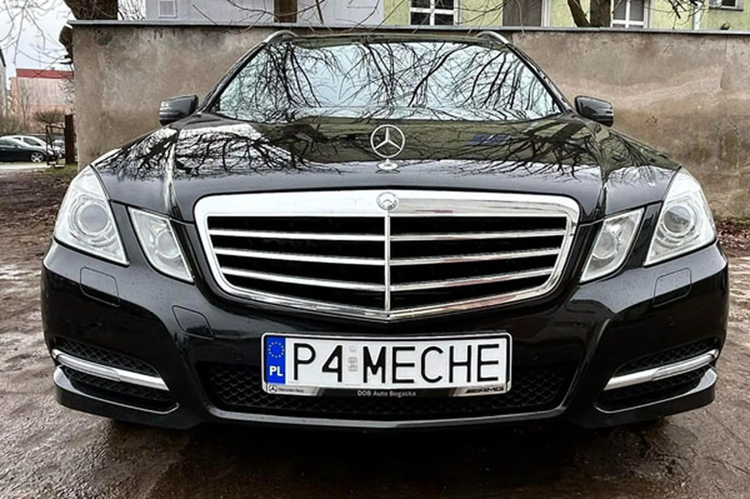 Fajny numer, blacha P4 MECHE