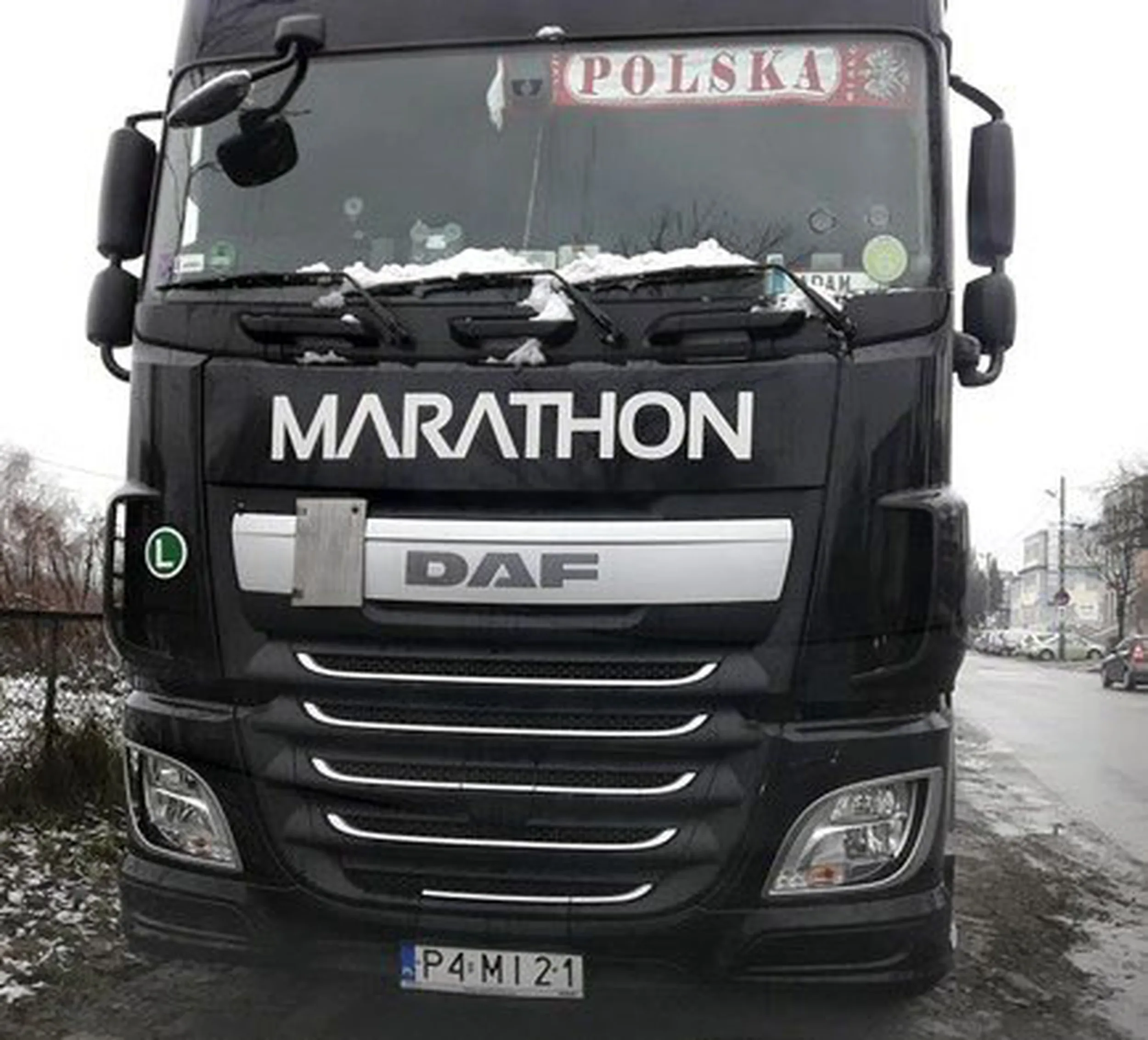 Fajny numer, blacha P4 MI21