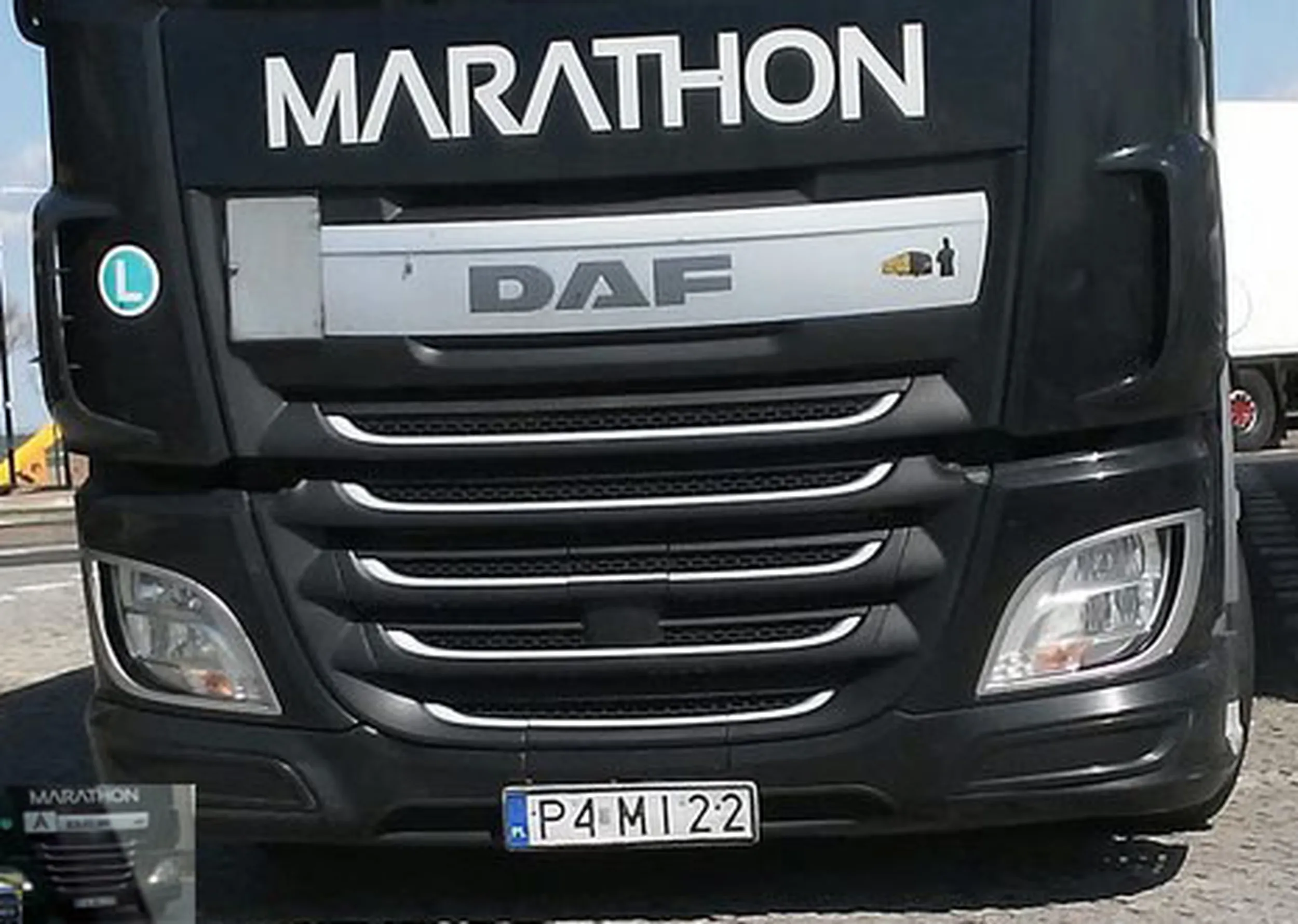 Fajny numer, blacha P4 MI22