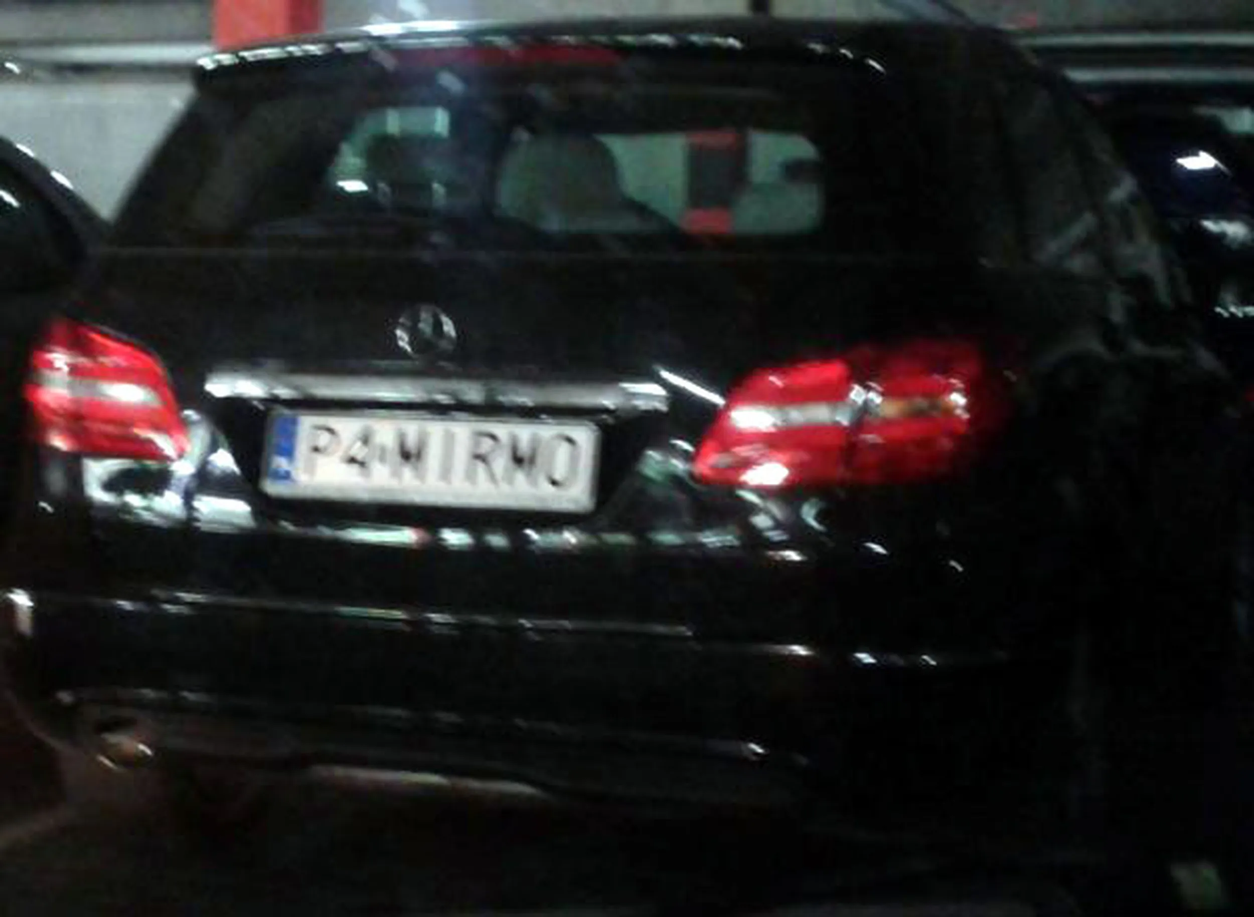 Fajny numer, blacha P4 MIRMO