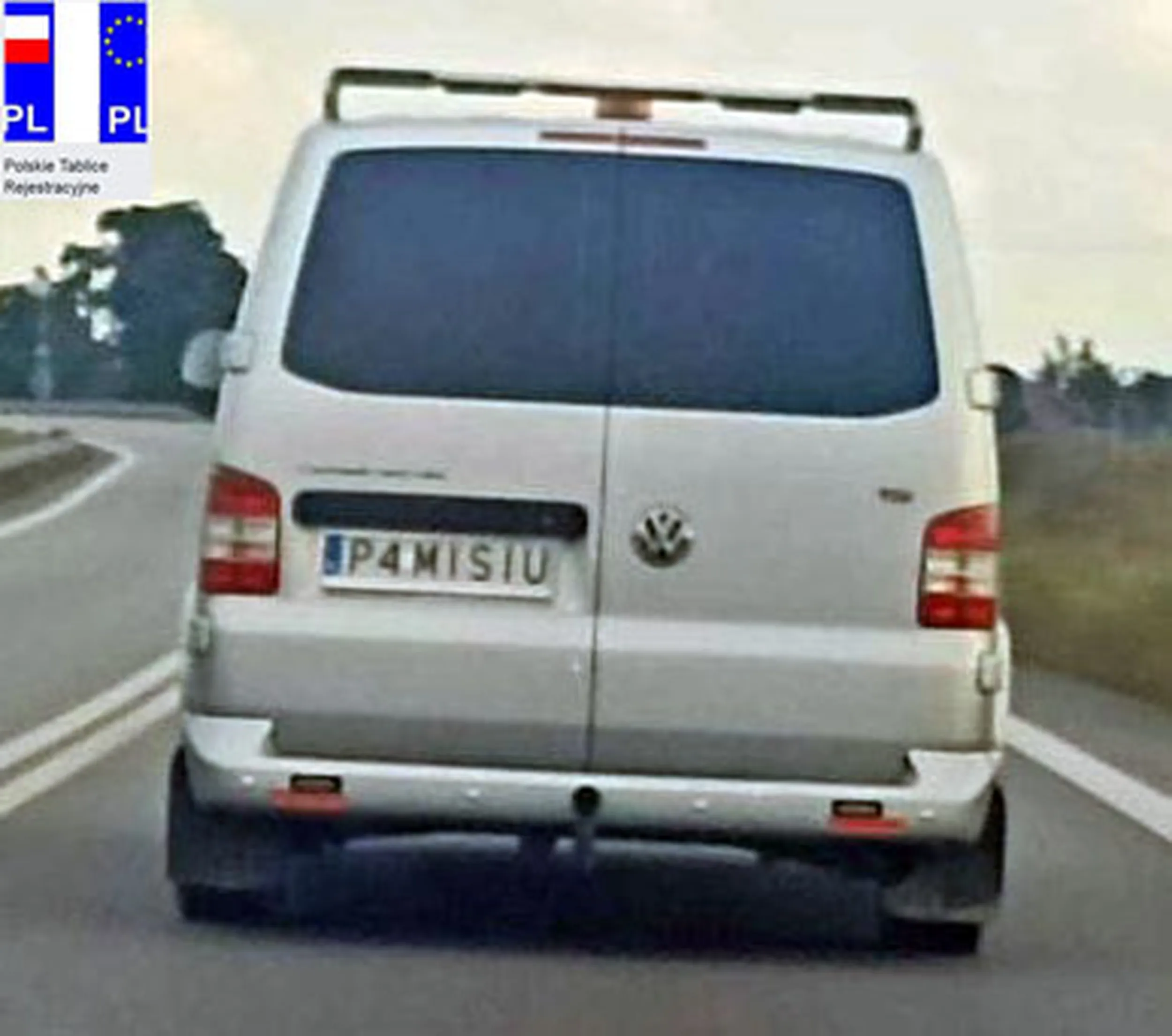 Fajny numer, blacha P4 MISIU