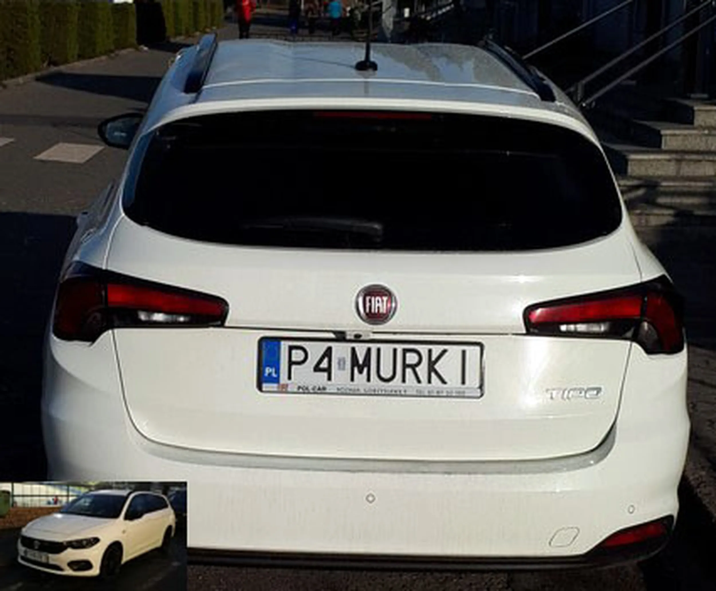 Fajny numer, blacha P4 MURKI