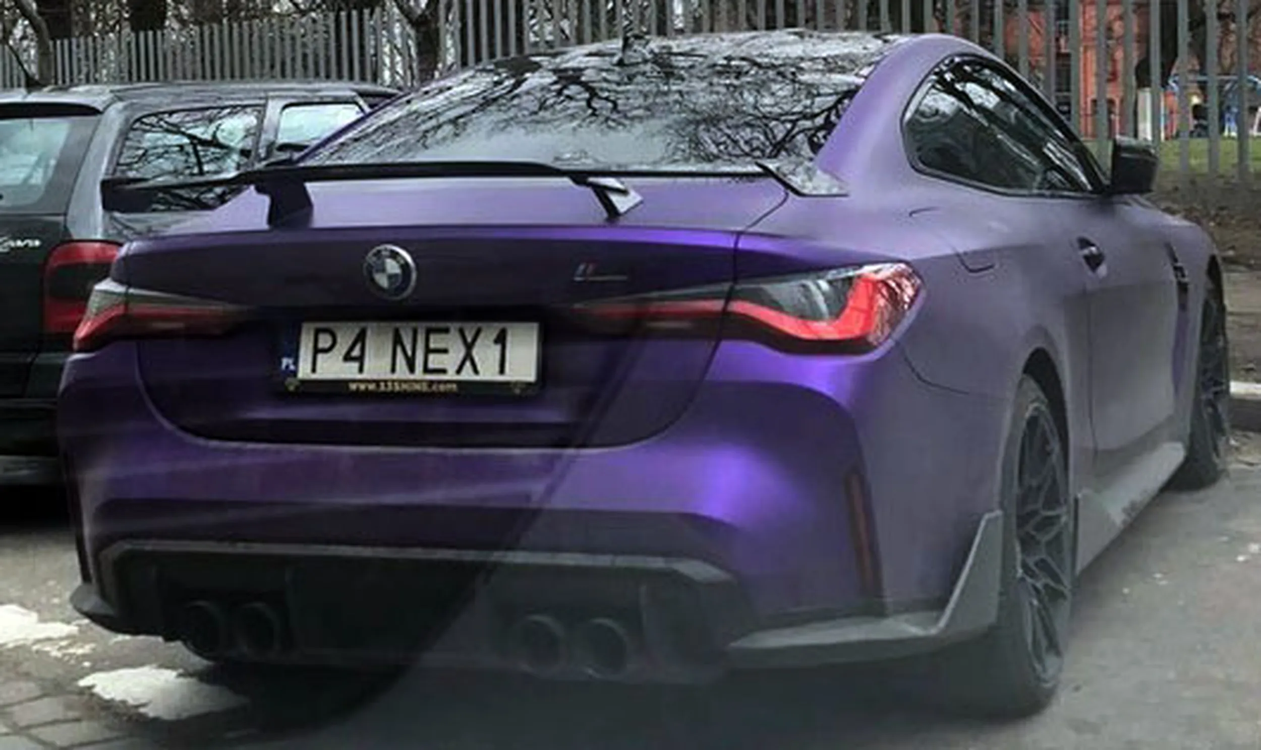 Fajny numer, blacha P4 NEX1