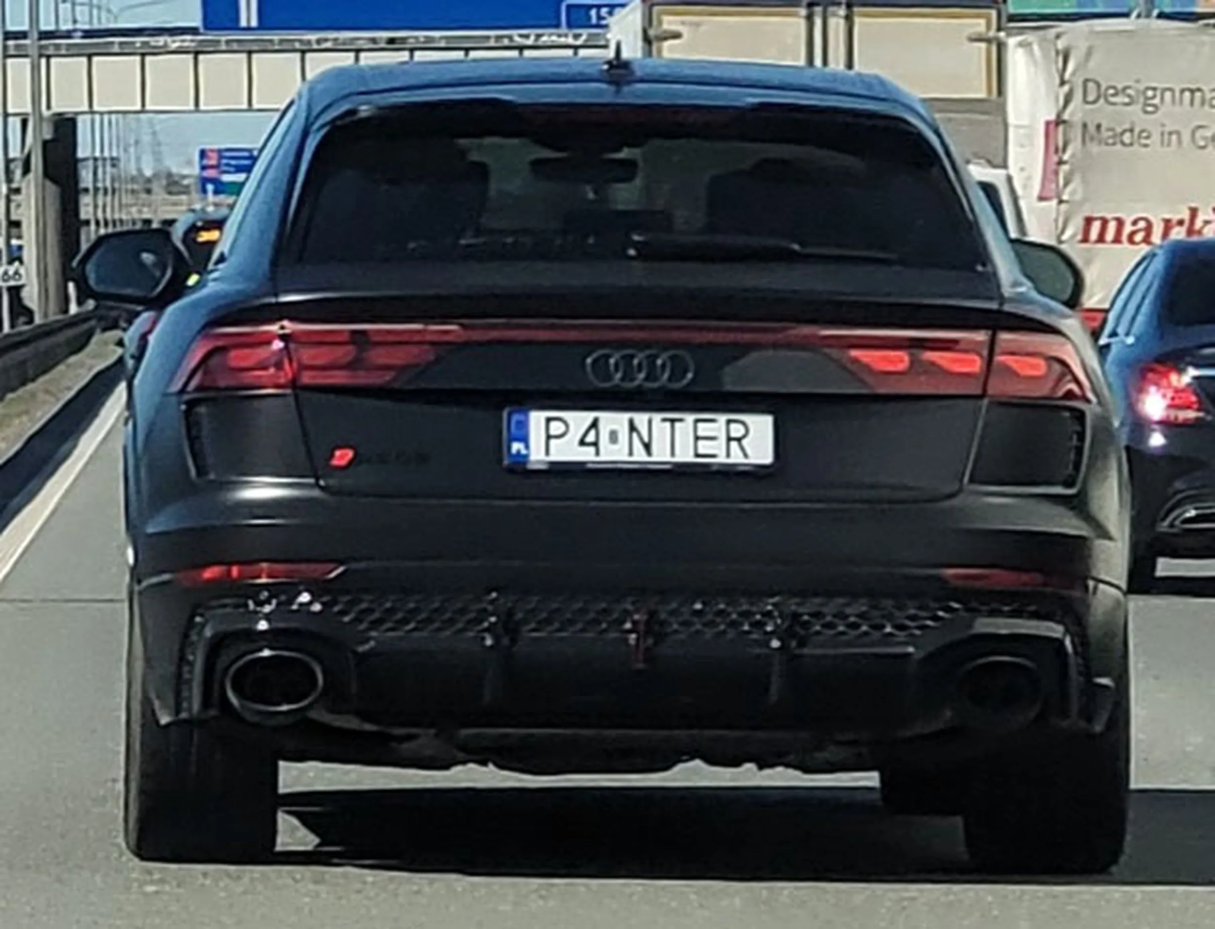 Fajny numer, blacha P4 NTER