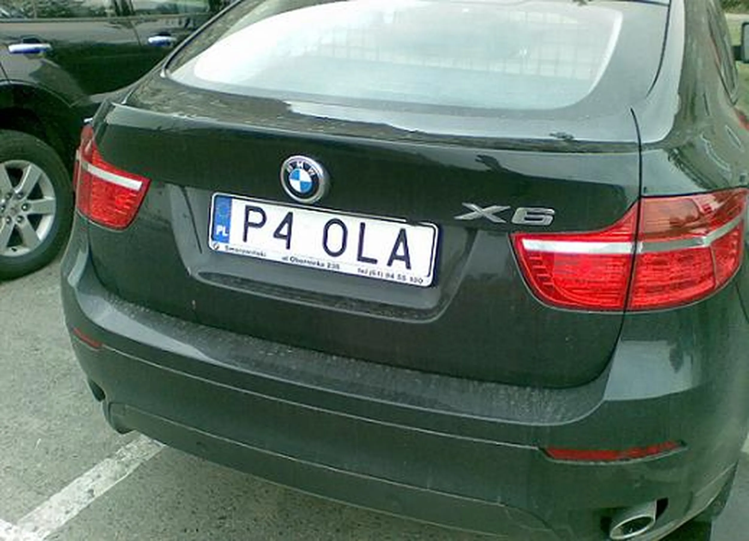 Fajny numer, blacha P4 OLA