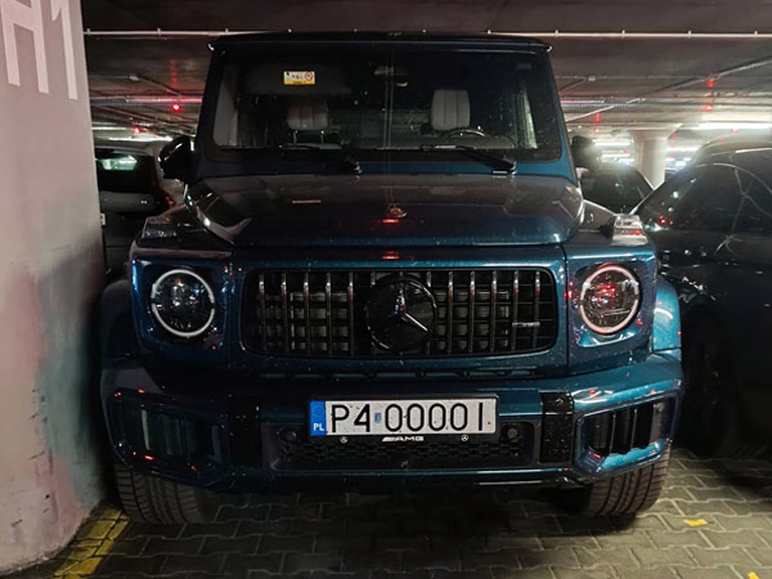 Fajny numer, blacha P4 OOOOI